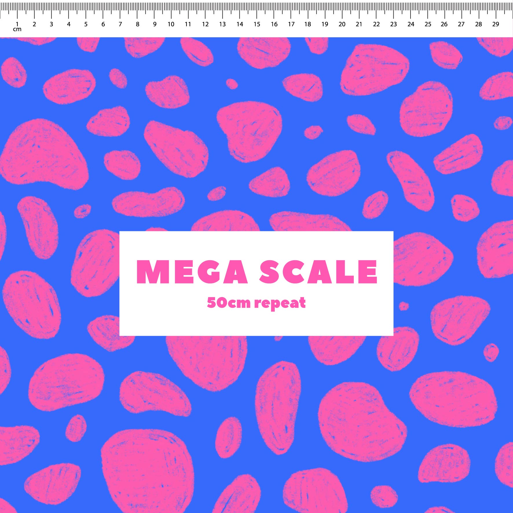 Preorder: Rock Pool (Pink on Blue)