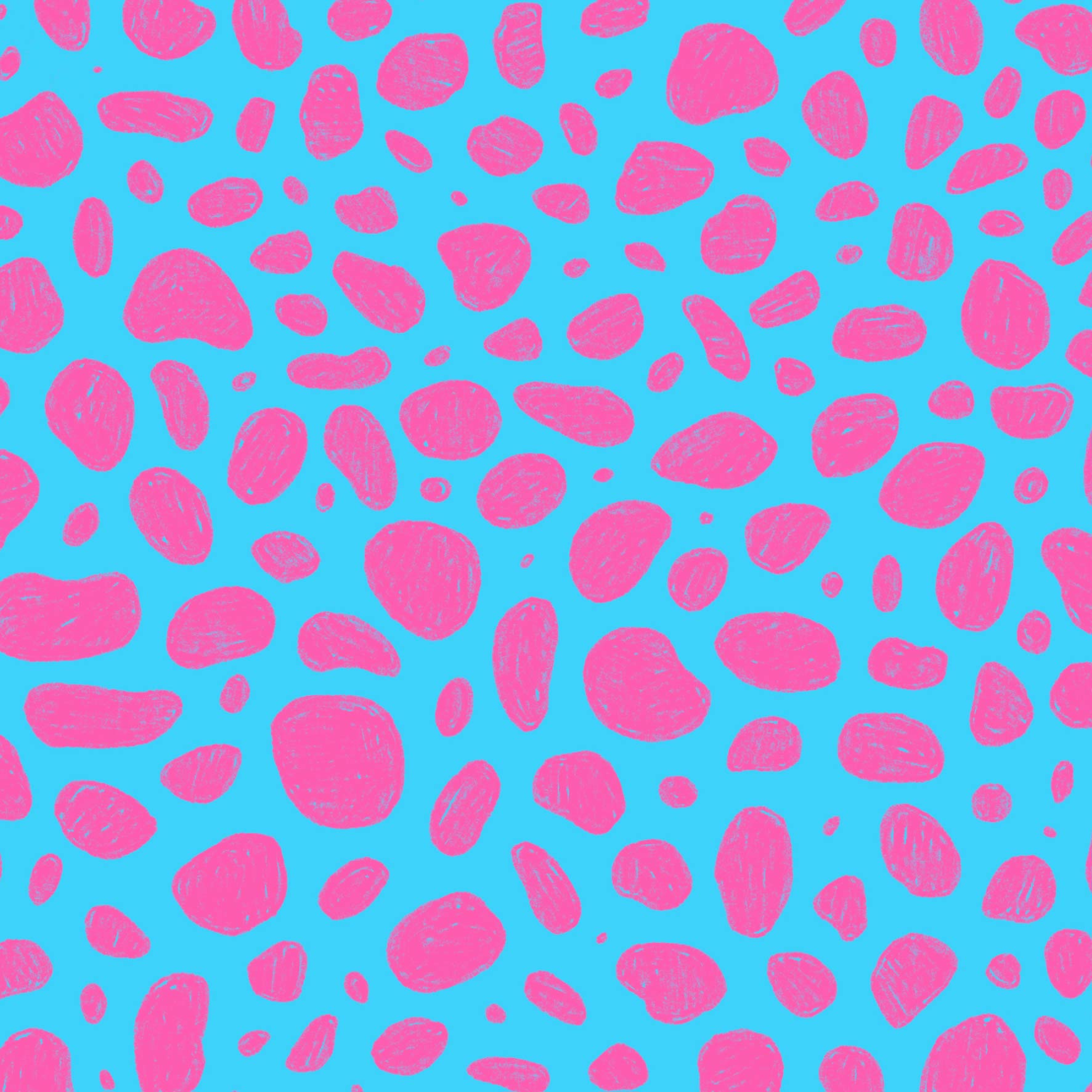 Preorder: Rock Pool (Pink on Light Blue)