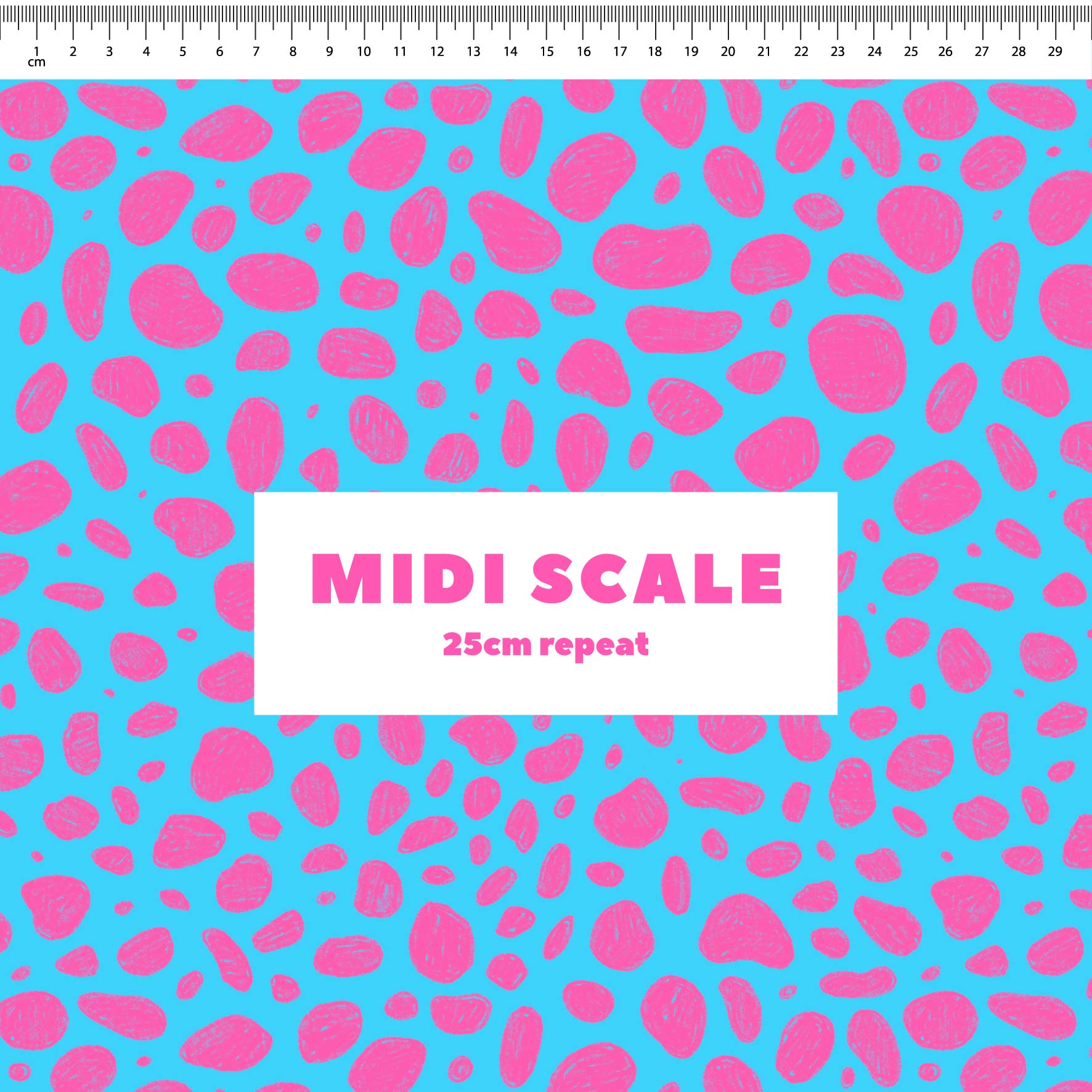 Preorder: Rock Pool (Pink on Light Blue)