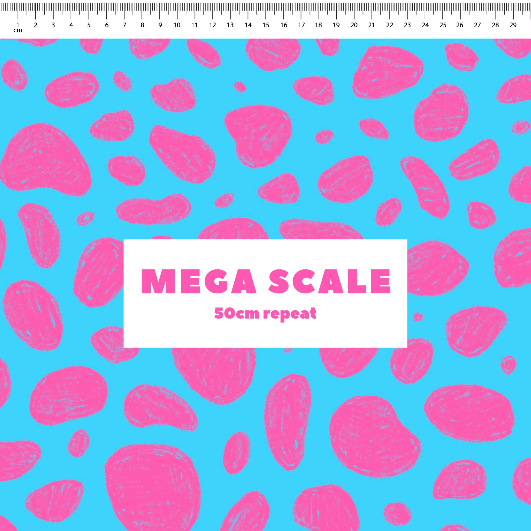 Preorder: Rock Pool (Pink on Light Blue)