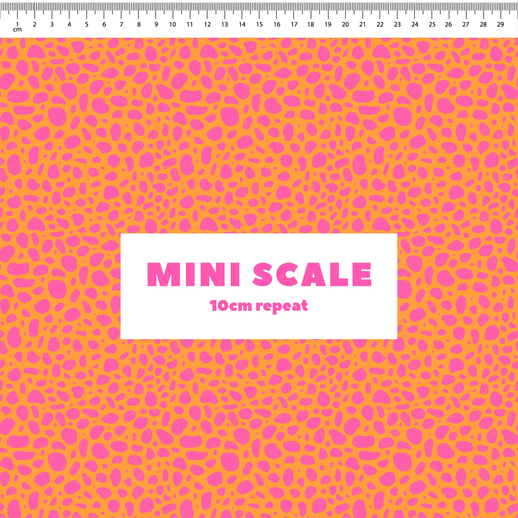 Preorder: Rock Pool (Pink on Orange)