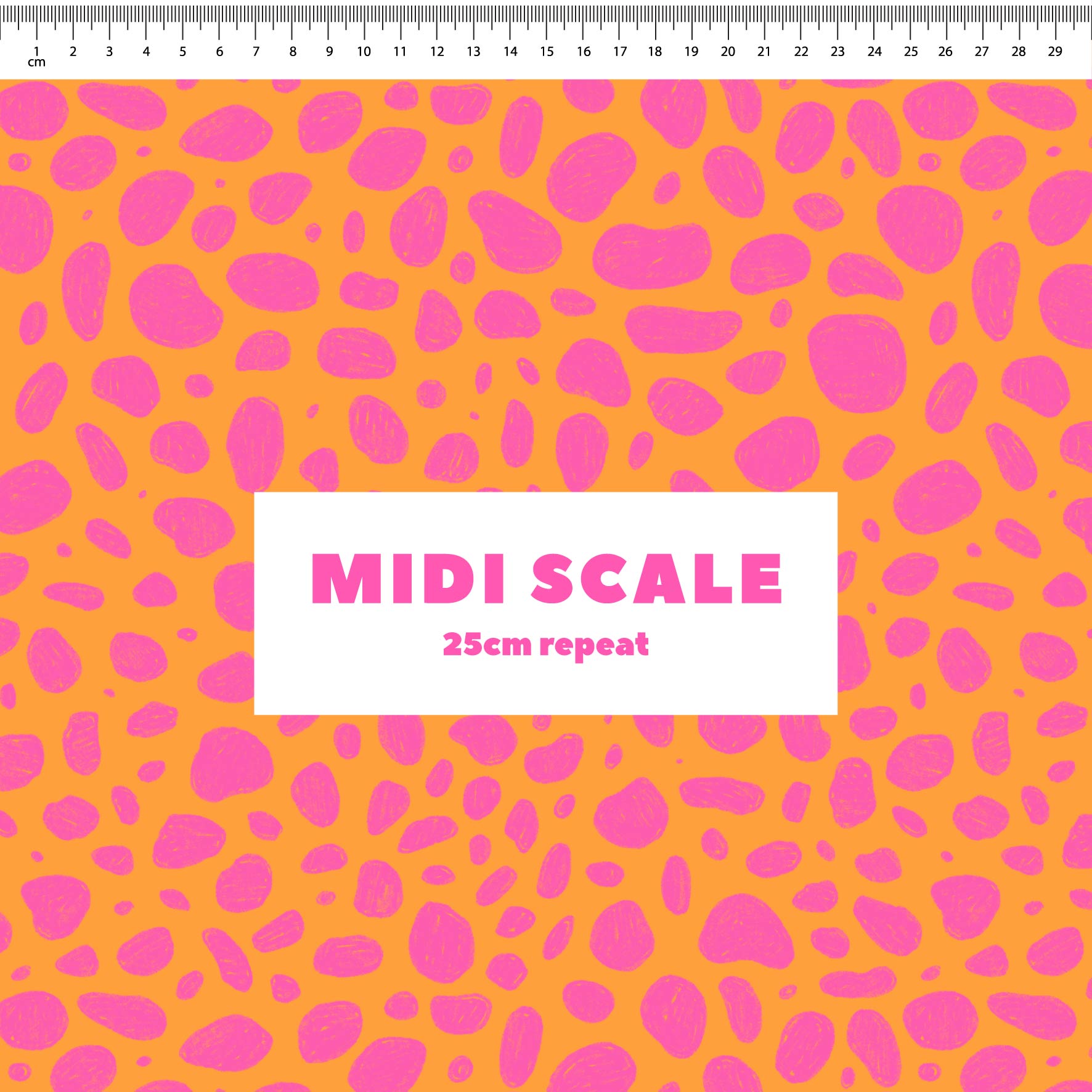 Preorder: Rock Pool (Pink on Orange)