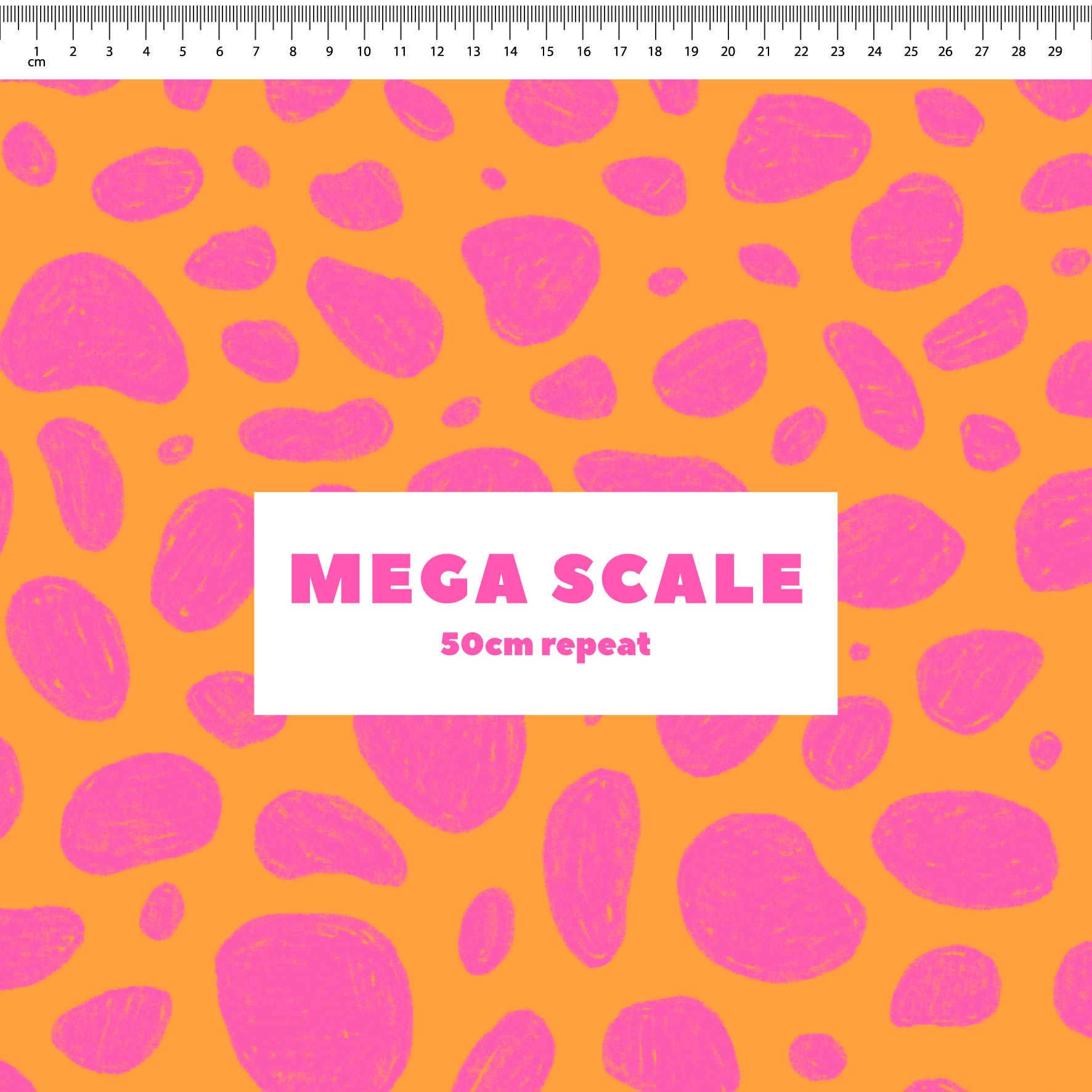 Preorder: Rock Pool (Pink on Orange)