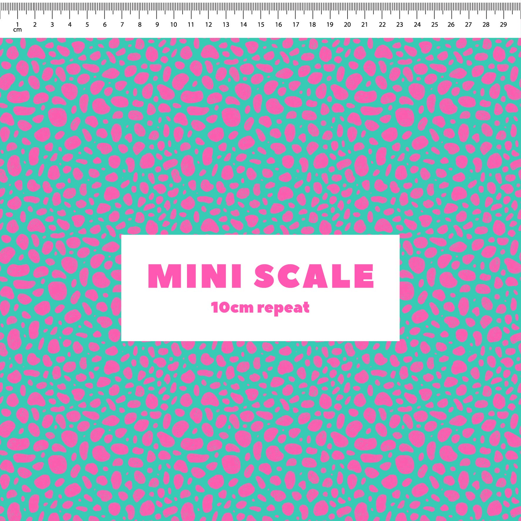 Preorder: Rock Pool (Pink on Teal)
