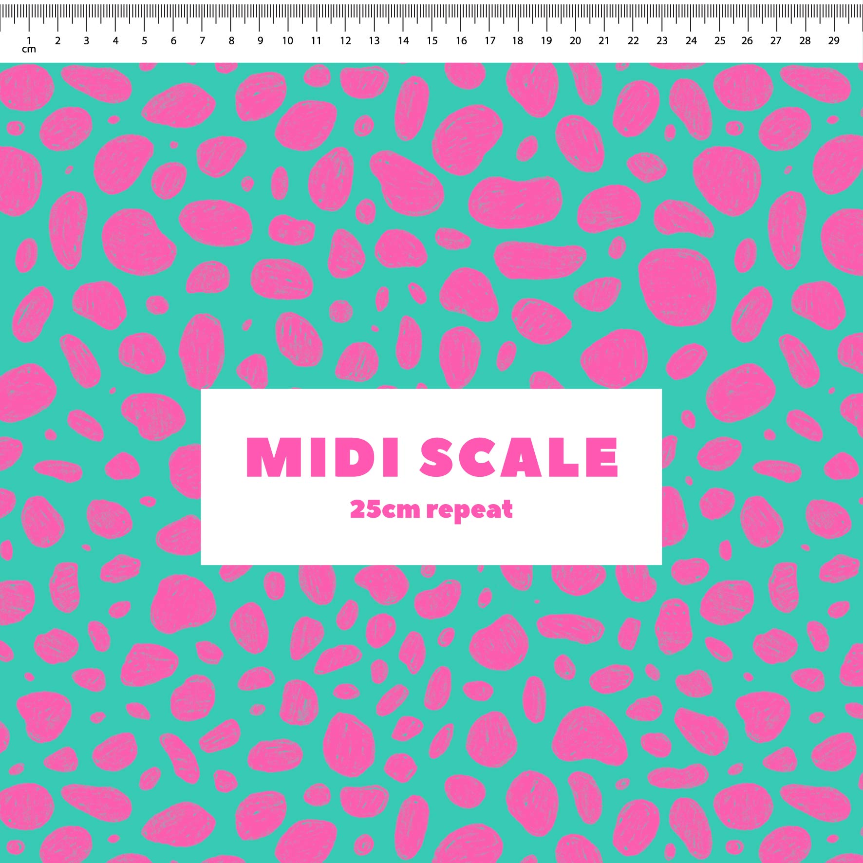 Preorder: Rock Pool (Pink on Teal)