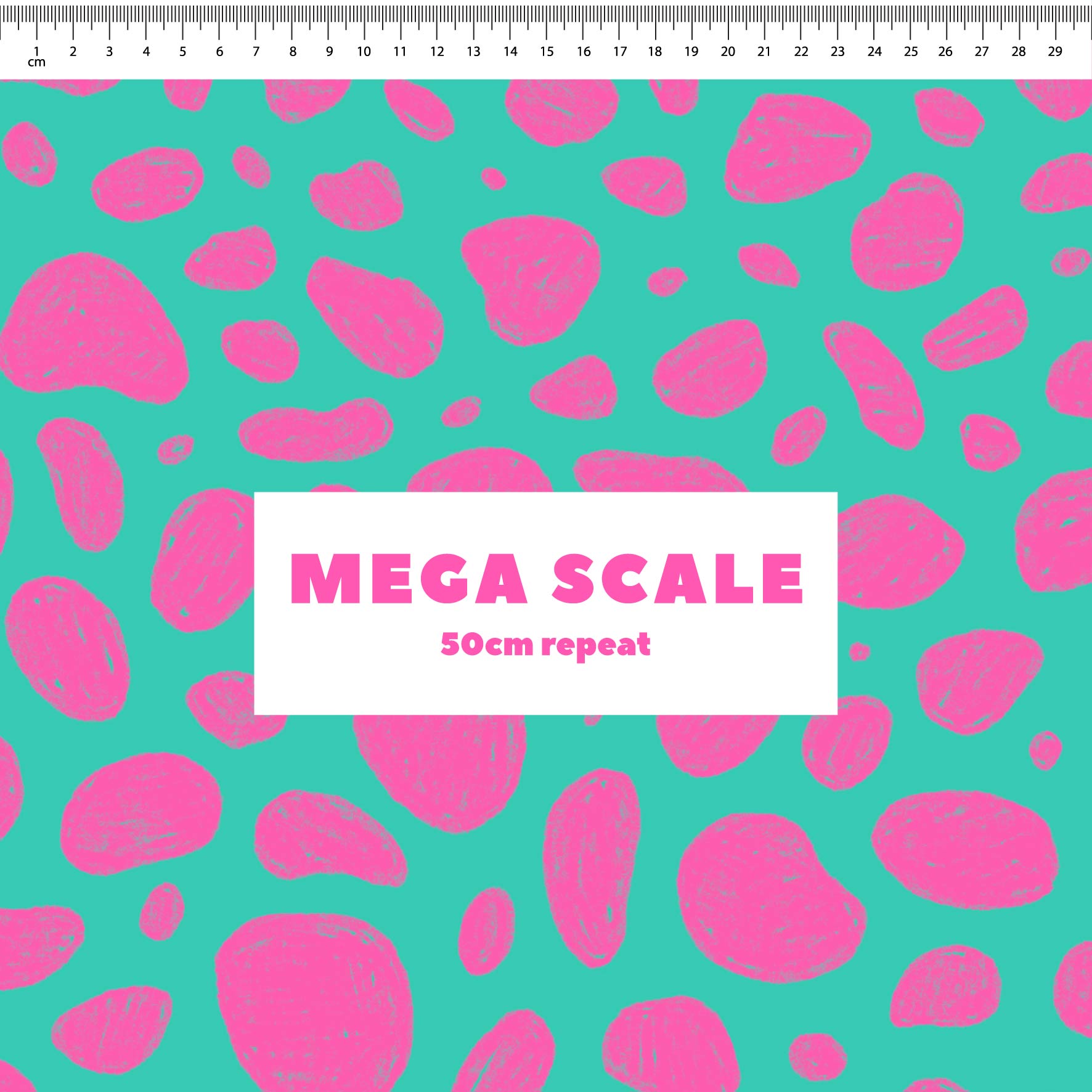 Preorder: Rock Pool (Pink on Teal)