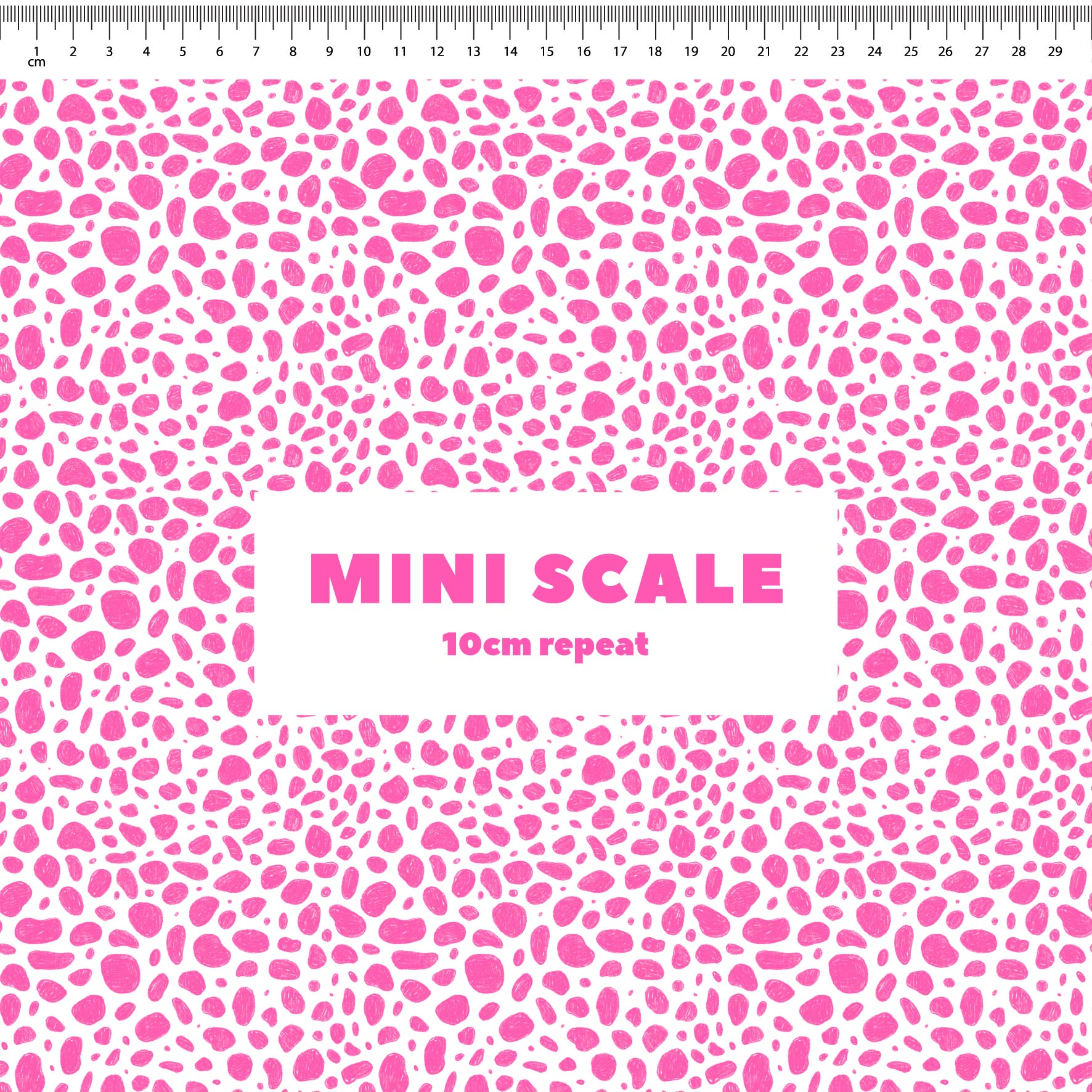 Preorder: Rock Pool (Pink on White)