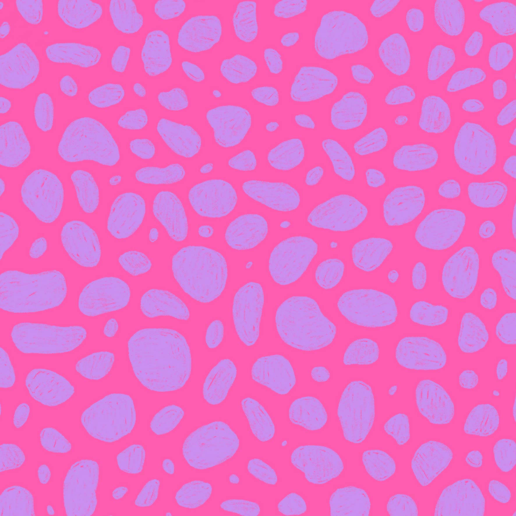 Preorder: Rock Pool (Purple on Pink)