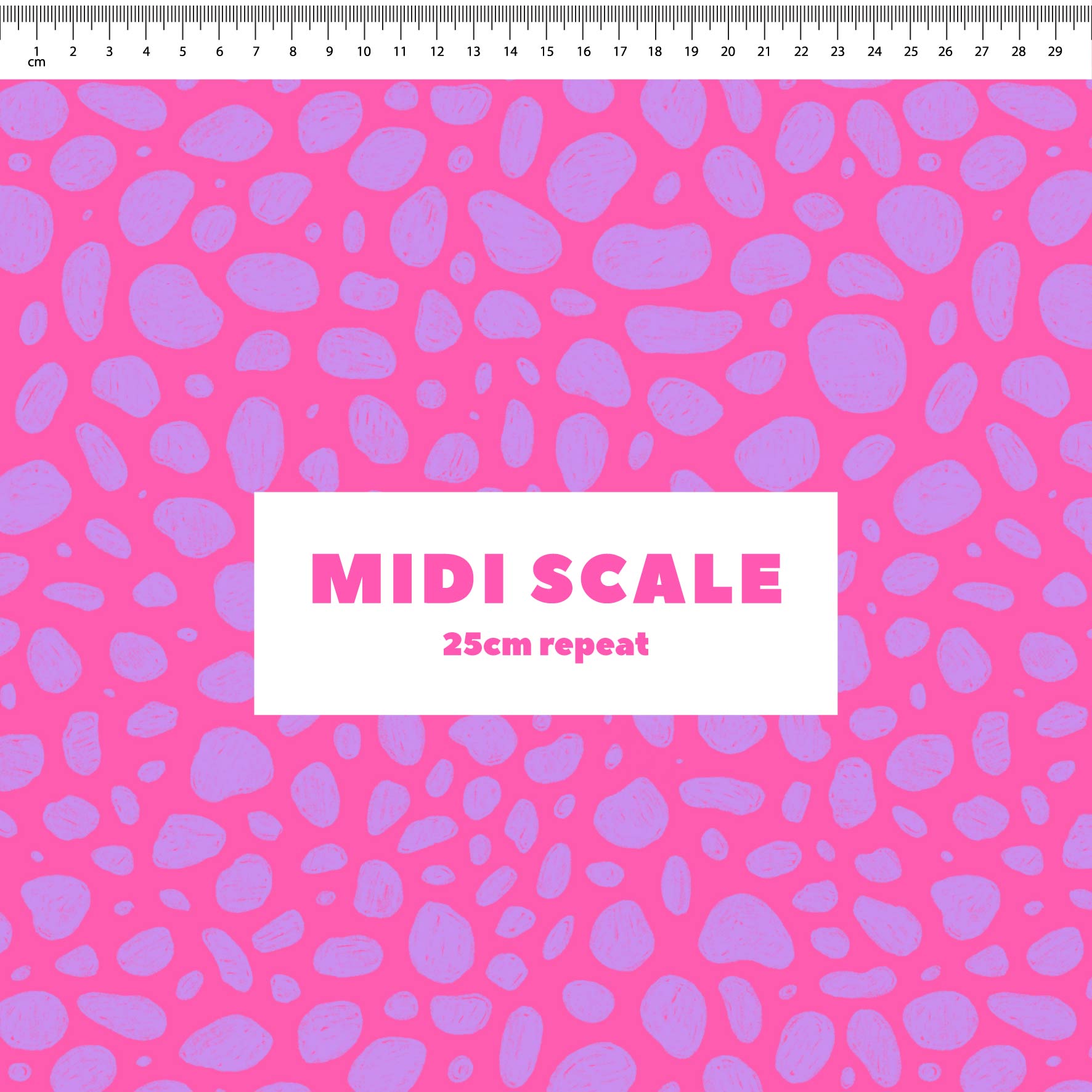 Preorder: Rock Pool (Purple on Pink)