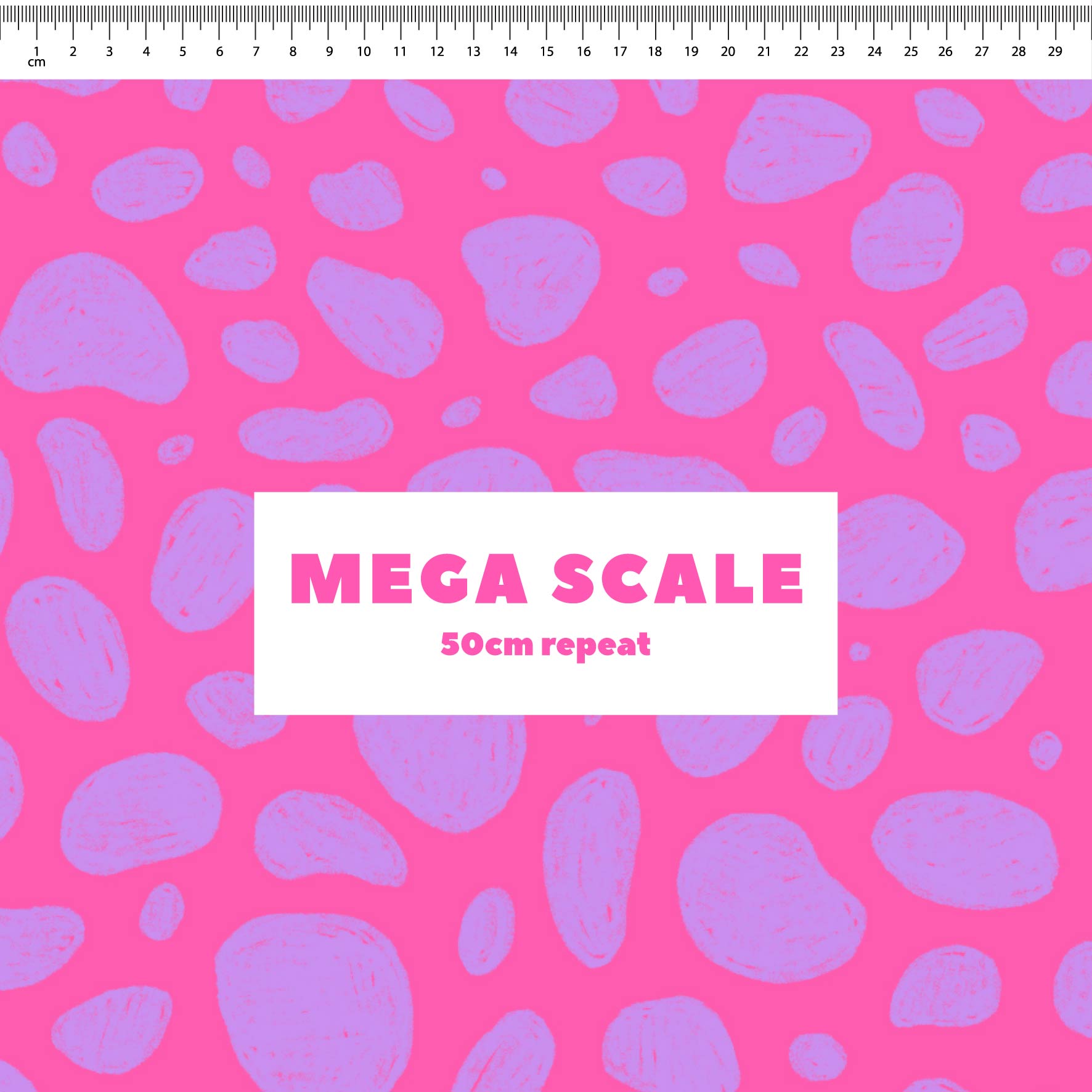 Preorder: Rock Pool (Purple on Pink)