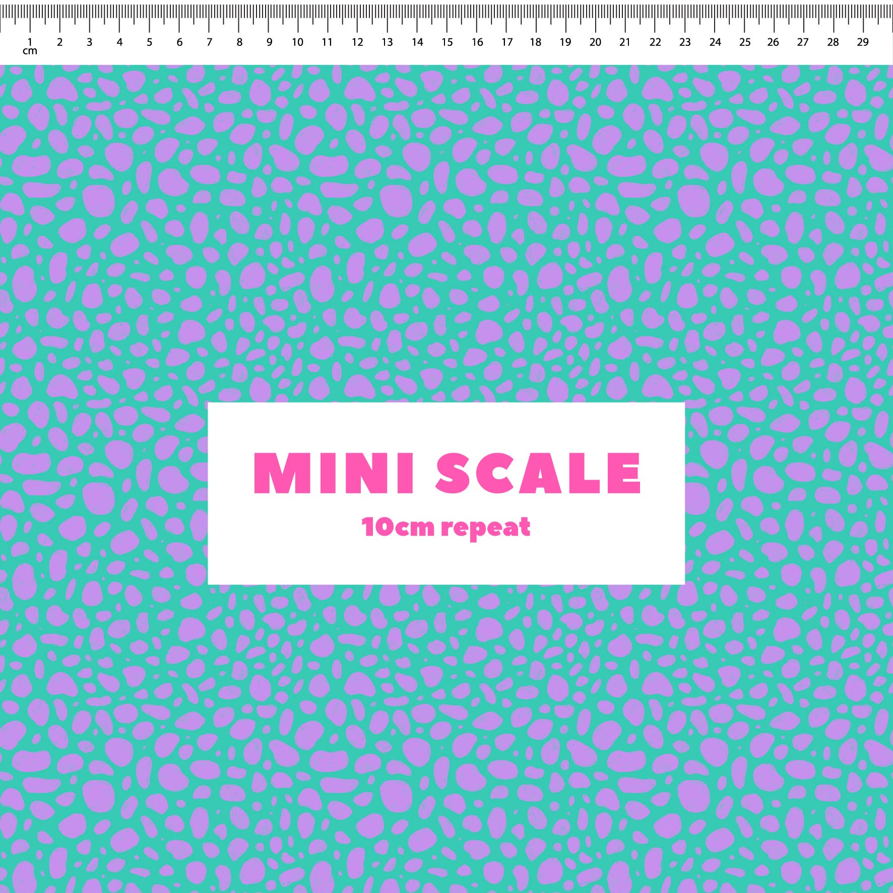 Preorder: Rock Pool (Purple on Teal)