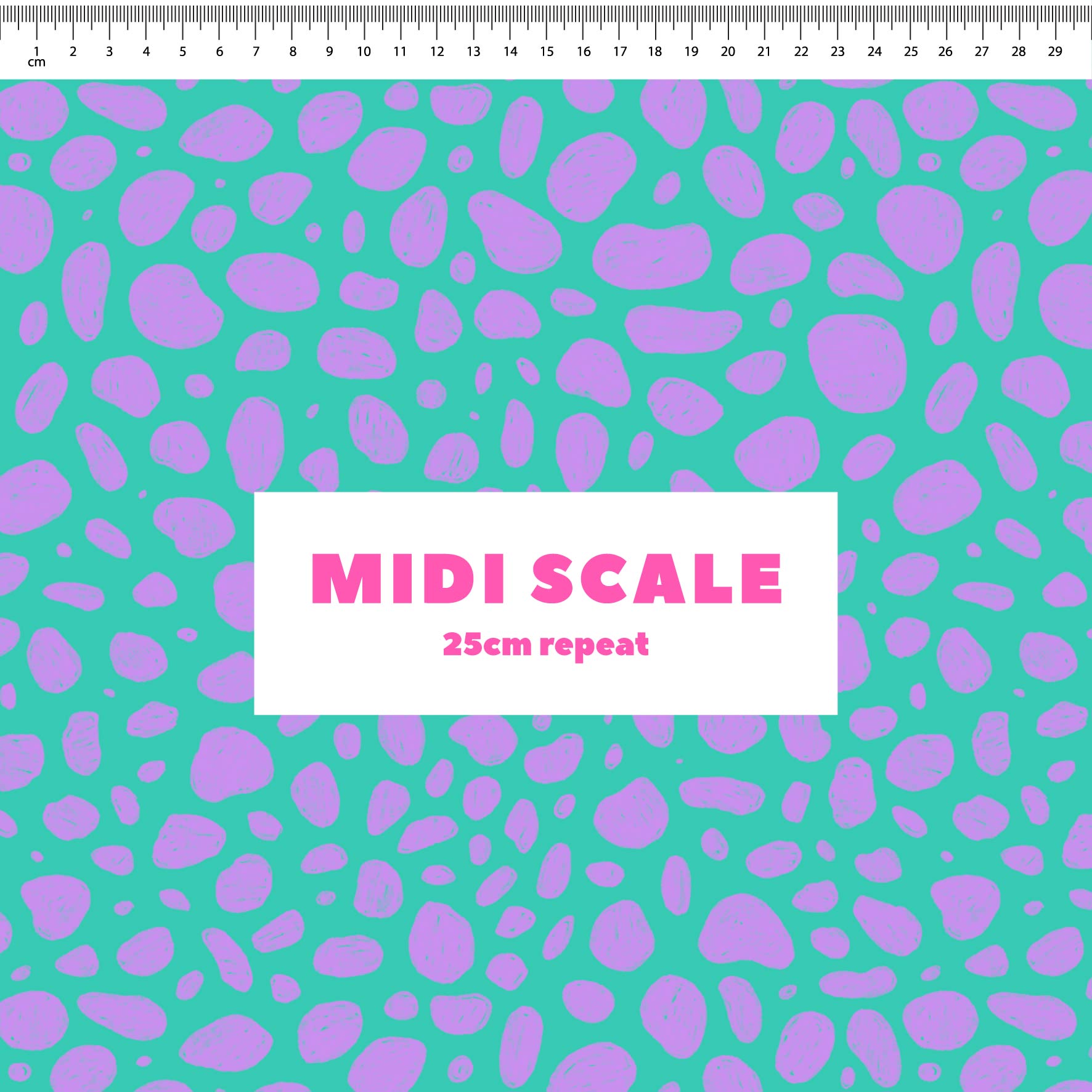 Preorder: Rock Pool (Purple on Teal)