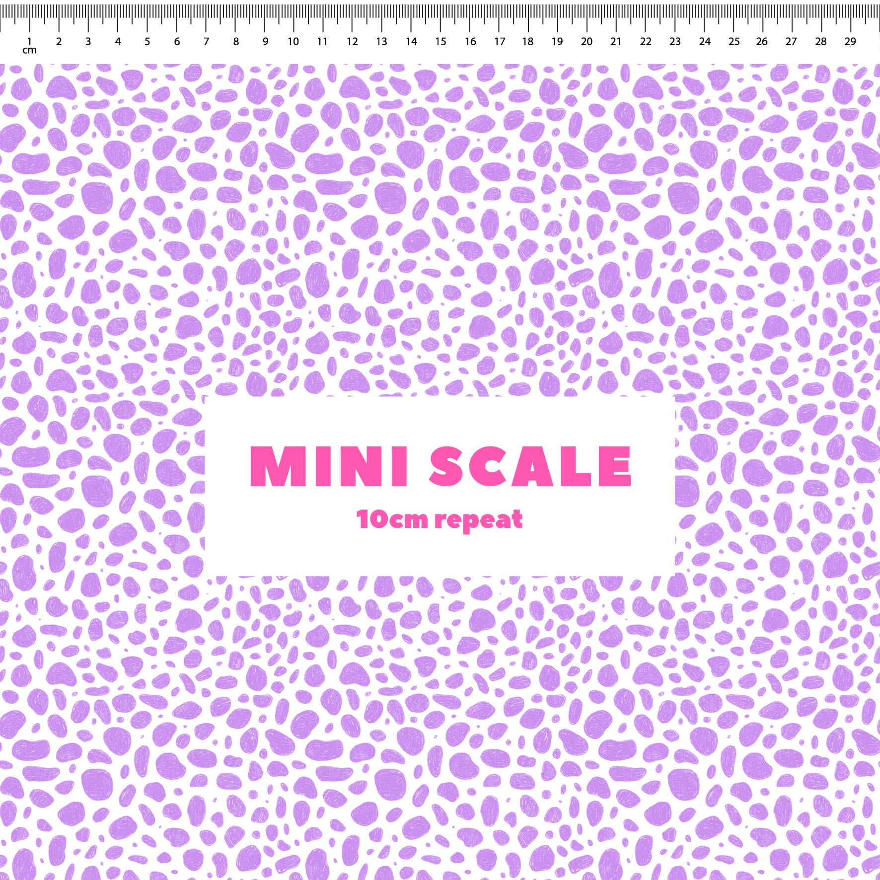 Preorder: Rock Pool (Purple on White)