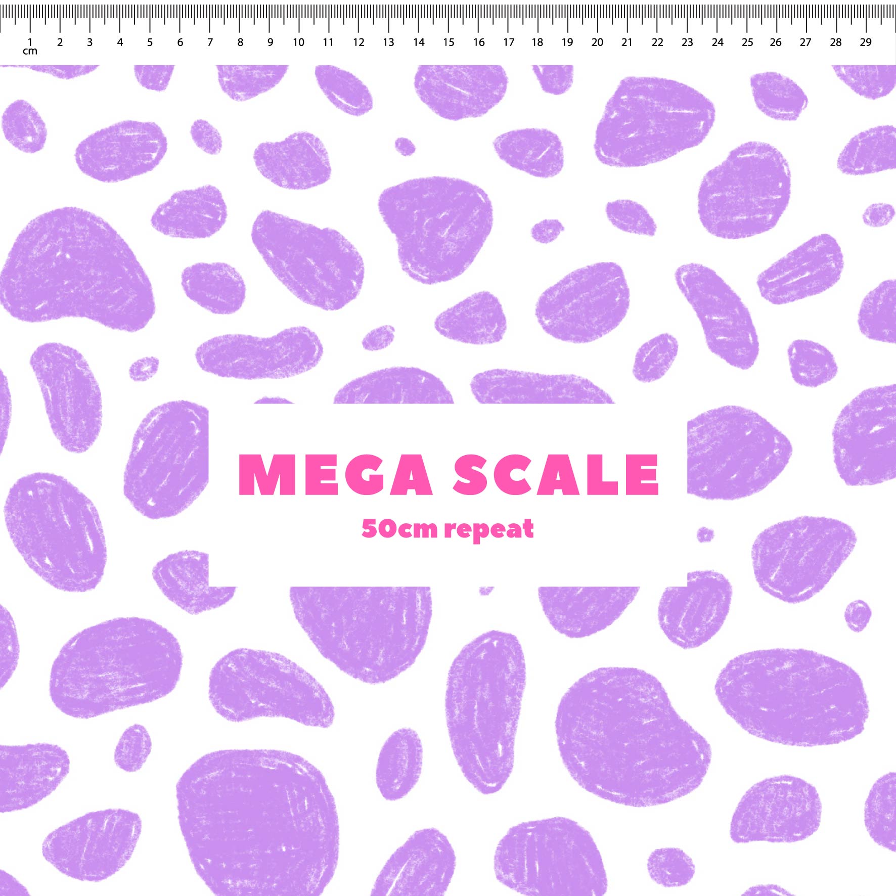 Preorder: Rock Pool (Purple on White)