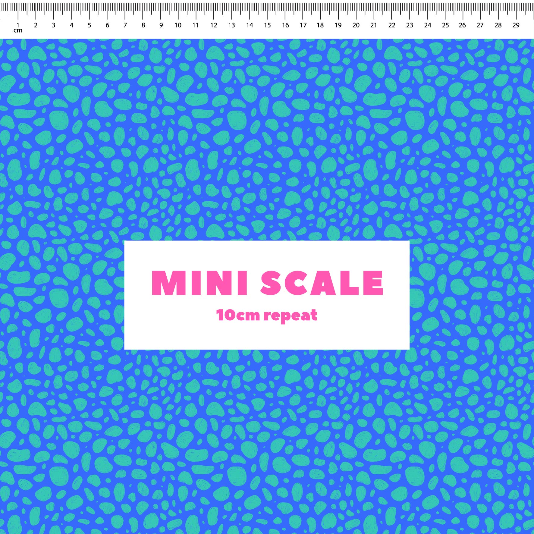 Preorder: Rock Pool (Teal on Blue)