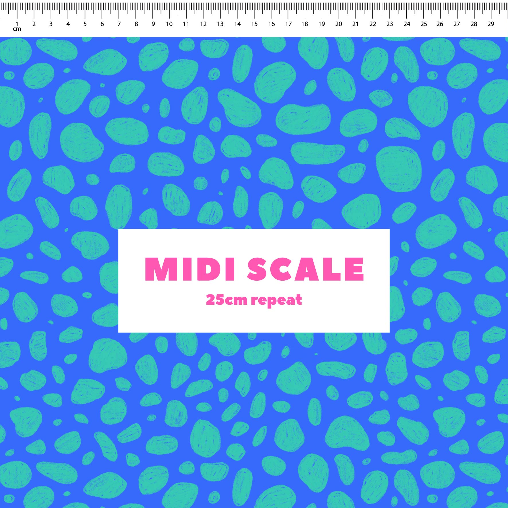 Preorder: Rock Pool (Teal on Blue)