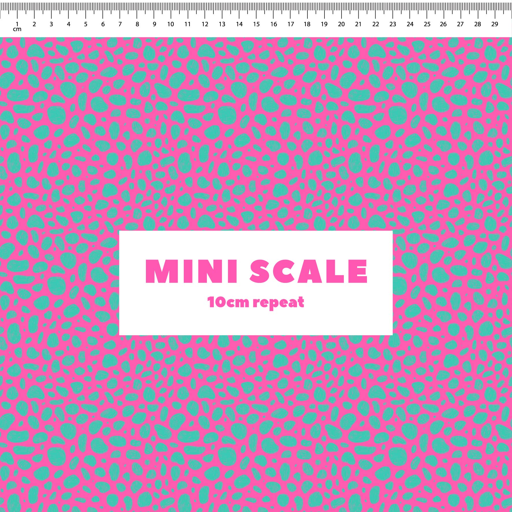 Preorder: Rock Pool (Teal on Pink)