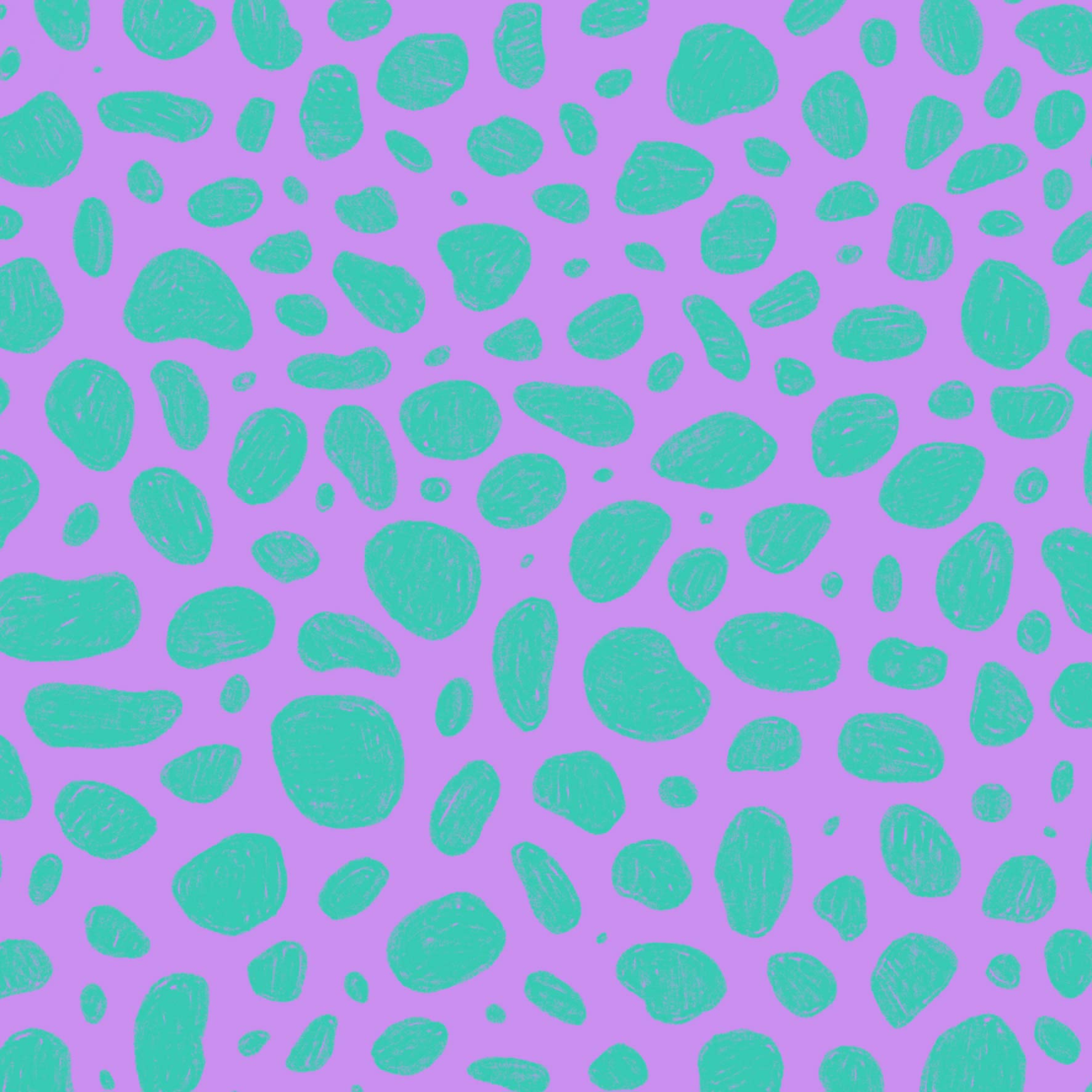 Preorder: Rock Pool (Teal on Purple)