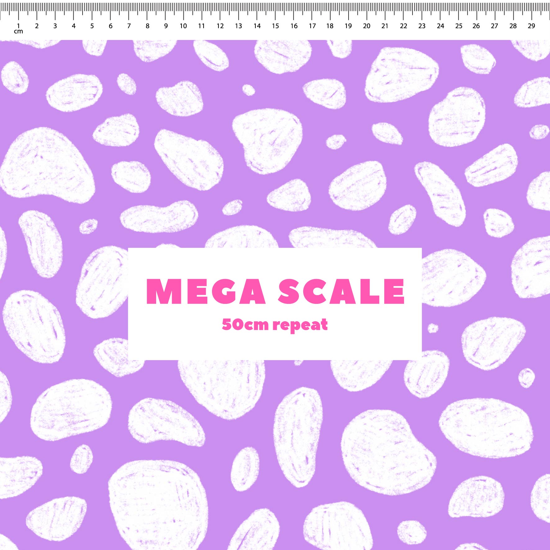 Preorder: Rock Pool (White on Purple)