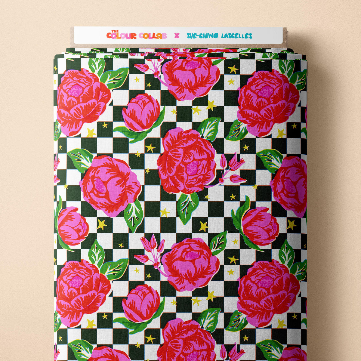 Rose Parlour Preorder Fabric by Sue-Ching Lascelles