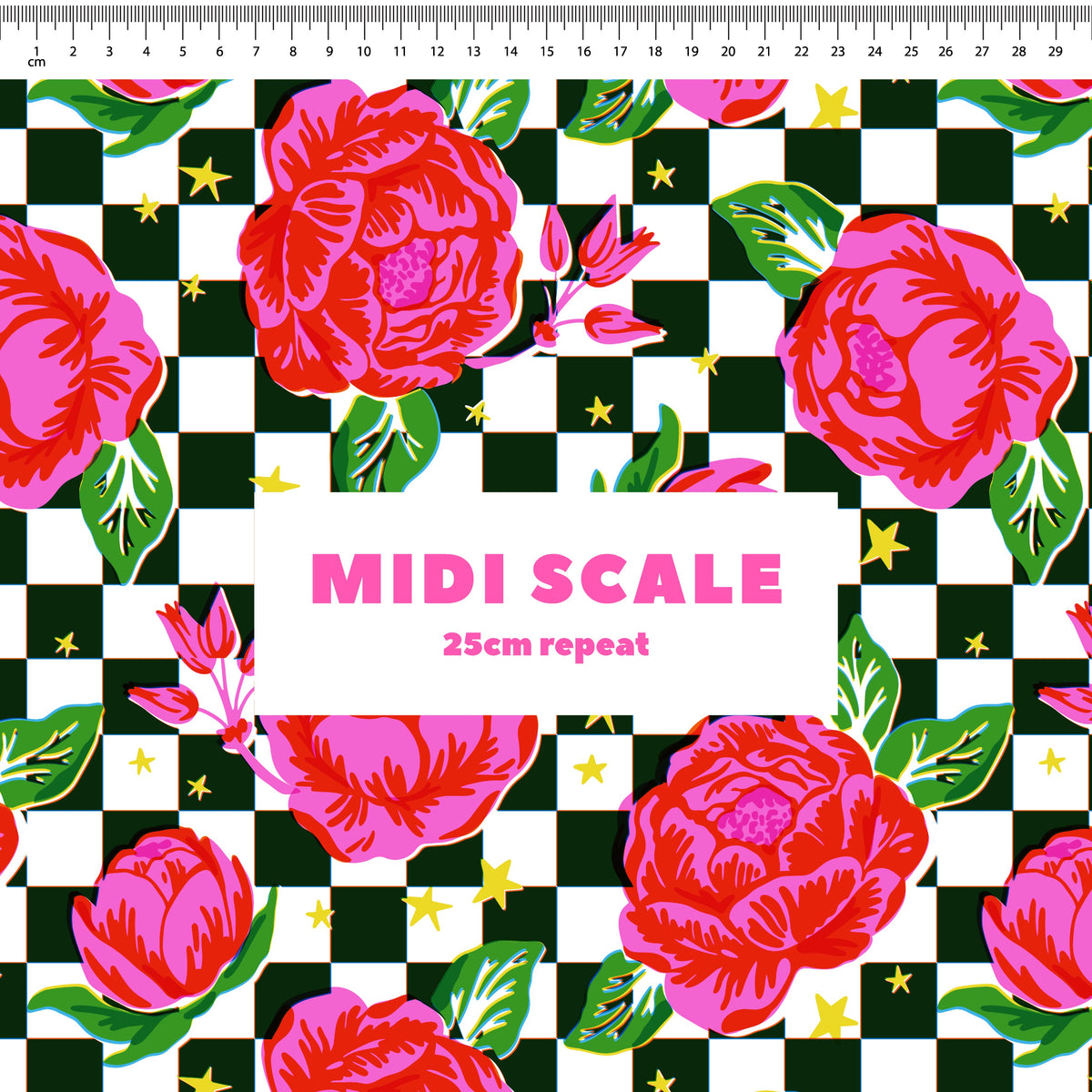 Rose Parlour Preorder Fabric by Sue-Ching Lascelles