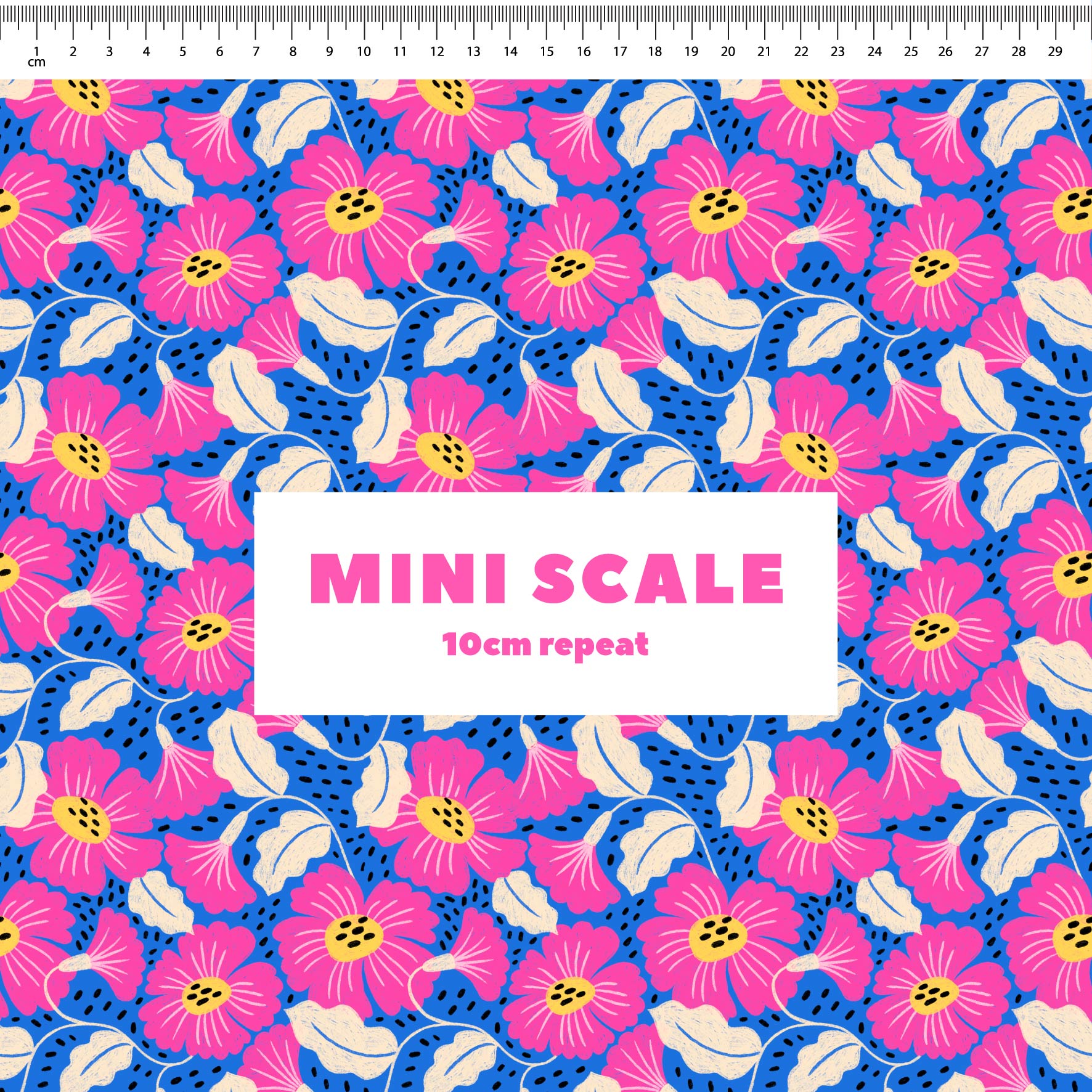 Preorder: Saskia Florals (Blue)