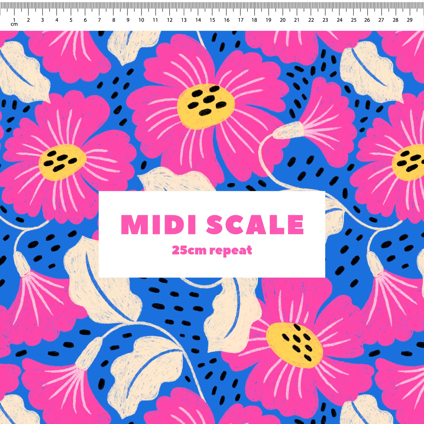 Preorder: Saskia Florals (Blue)