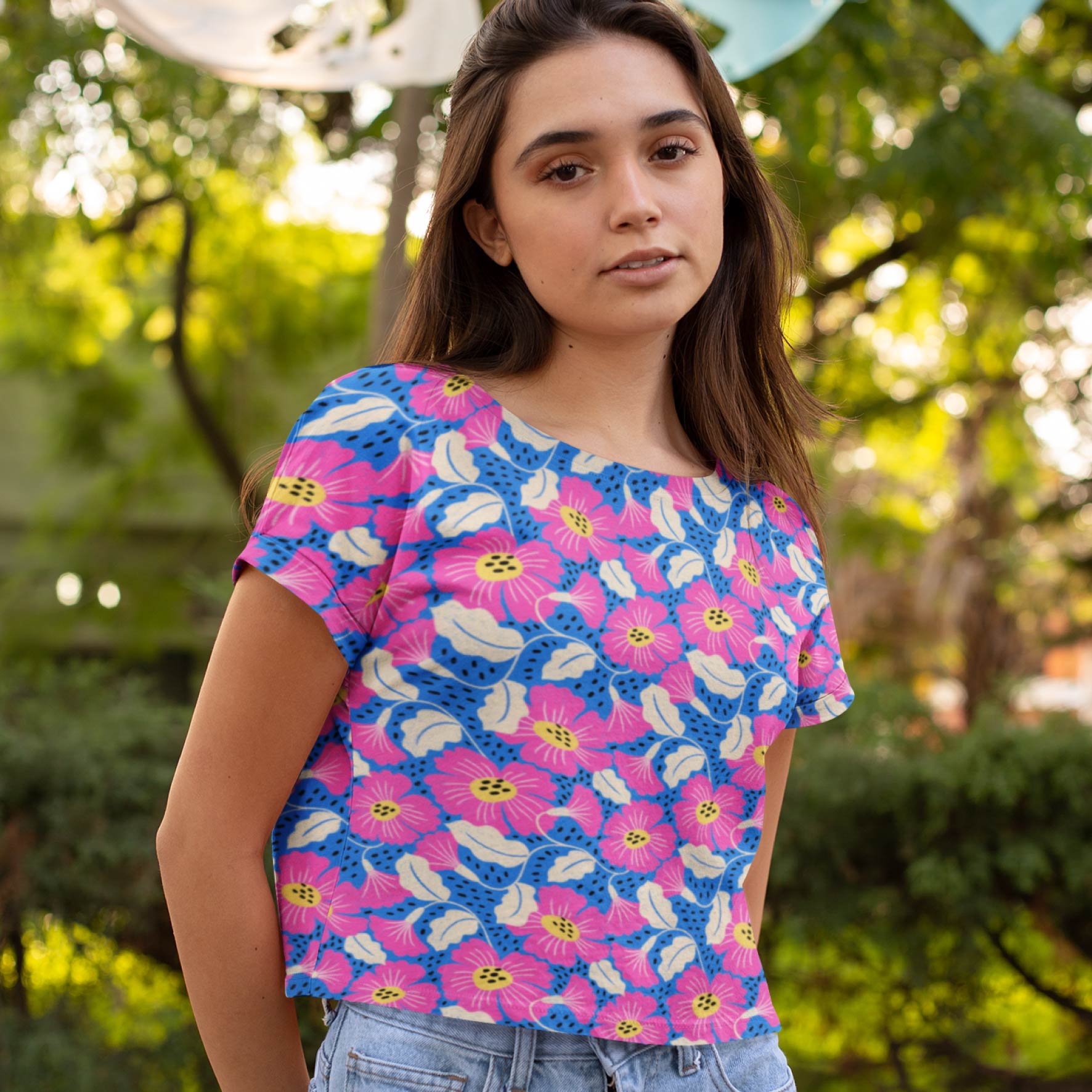 Preorder: Saskia Florals (Blue)