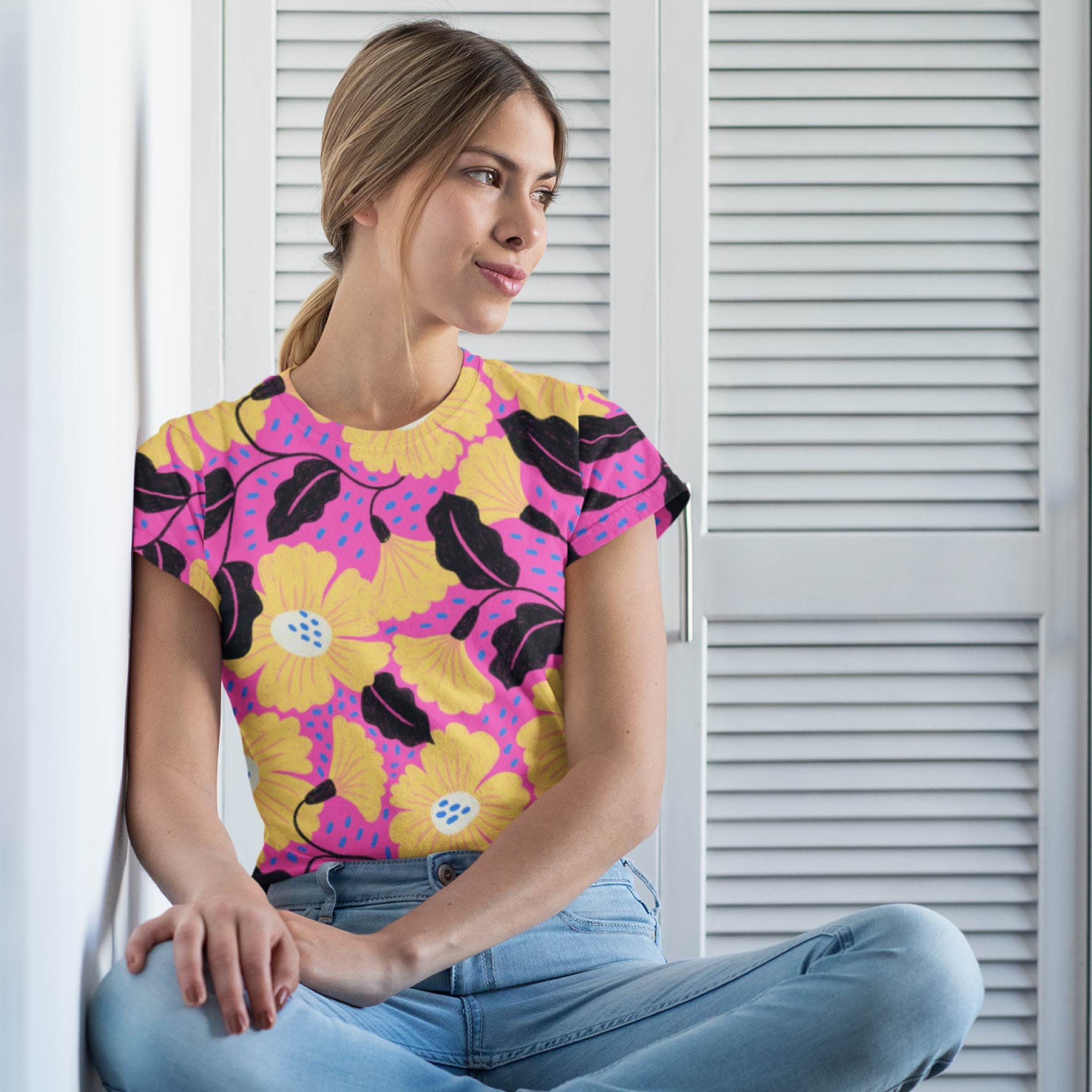 Preorder: Saskia Florals (Pink)