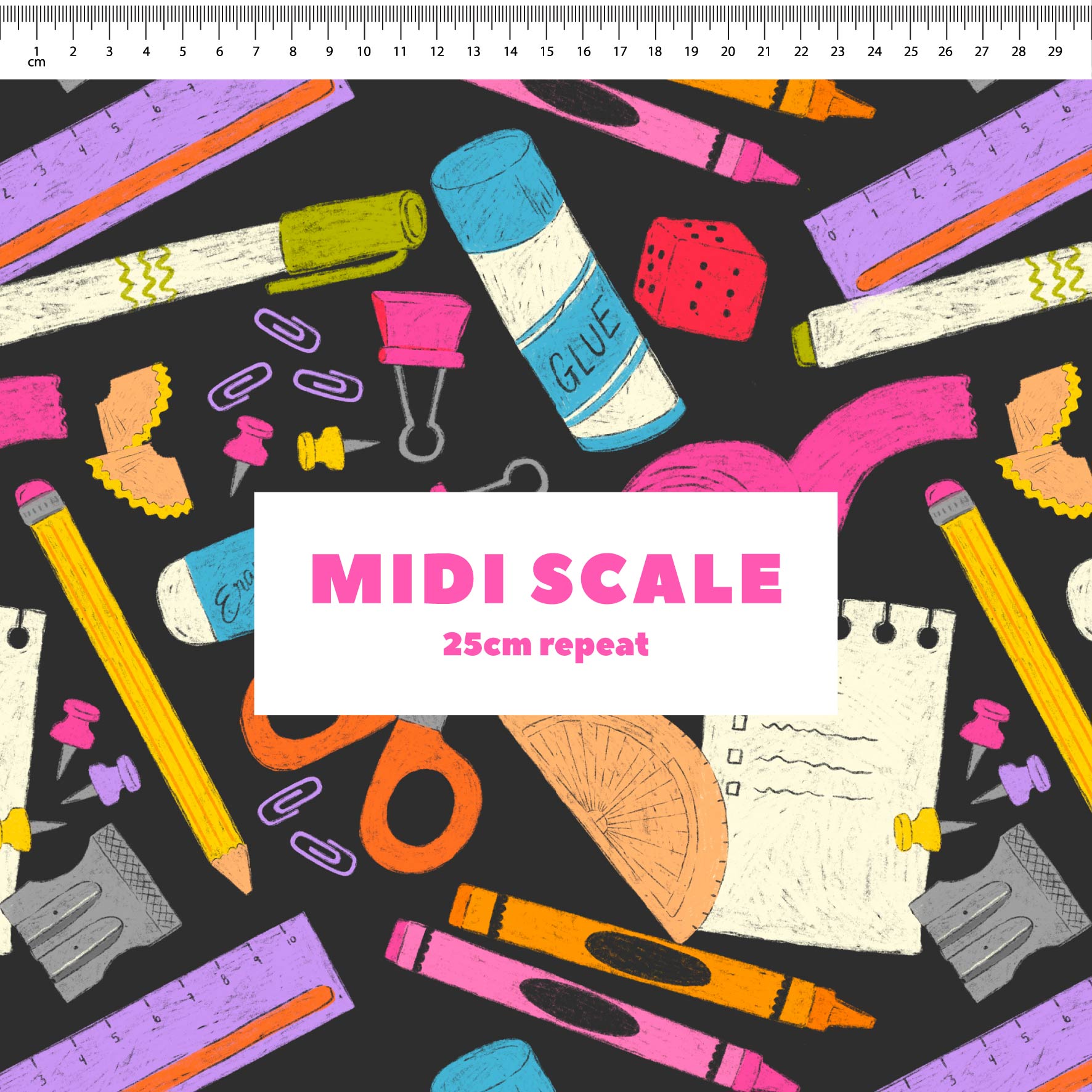 Preorder: School Supplies (Black)