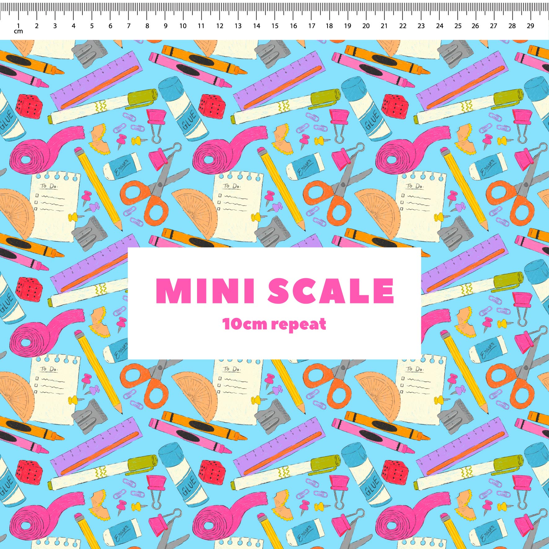 Preorder: School Supplies (Blue)