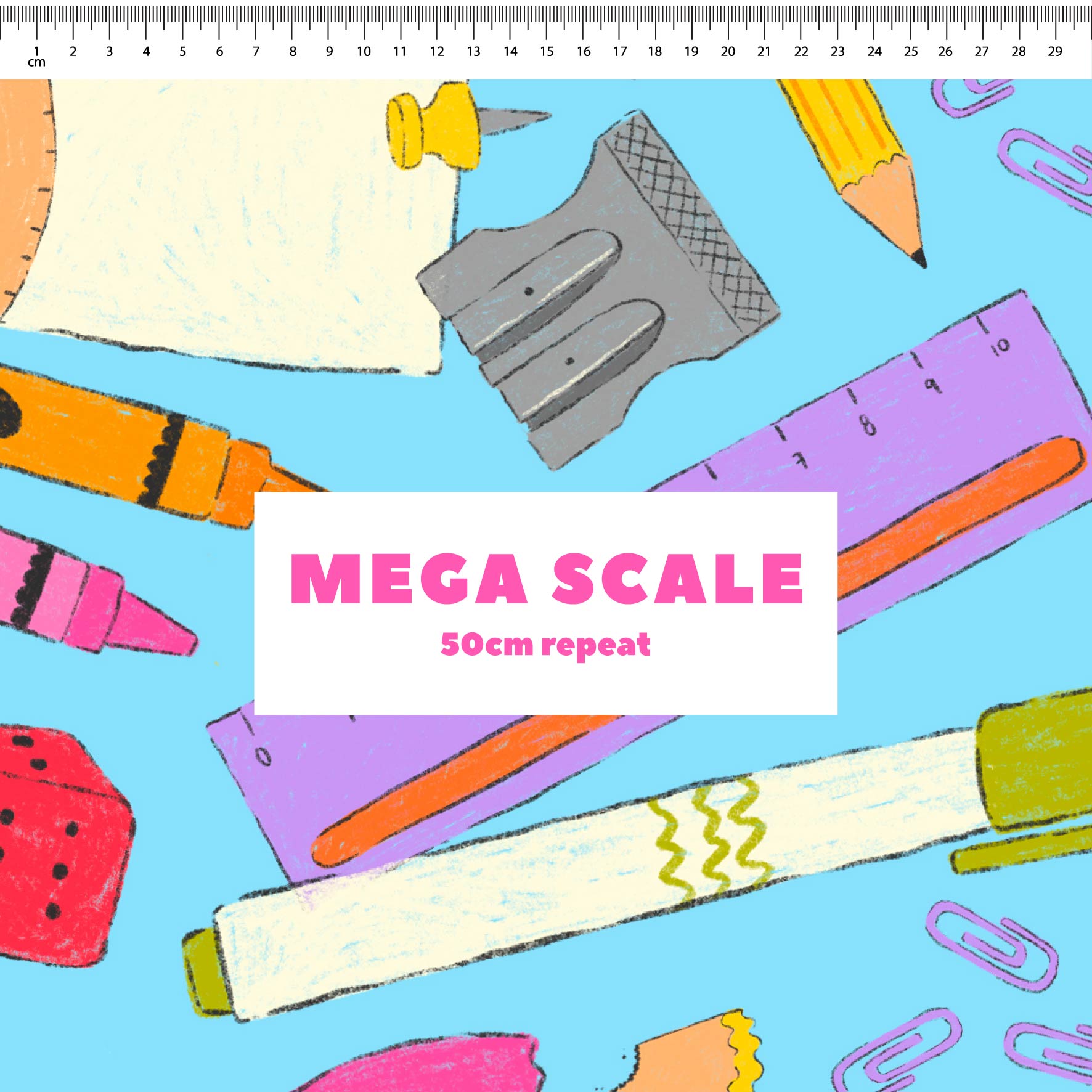 Preorder: School Supplies (Blue)