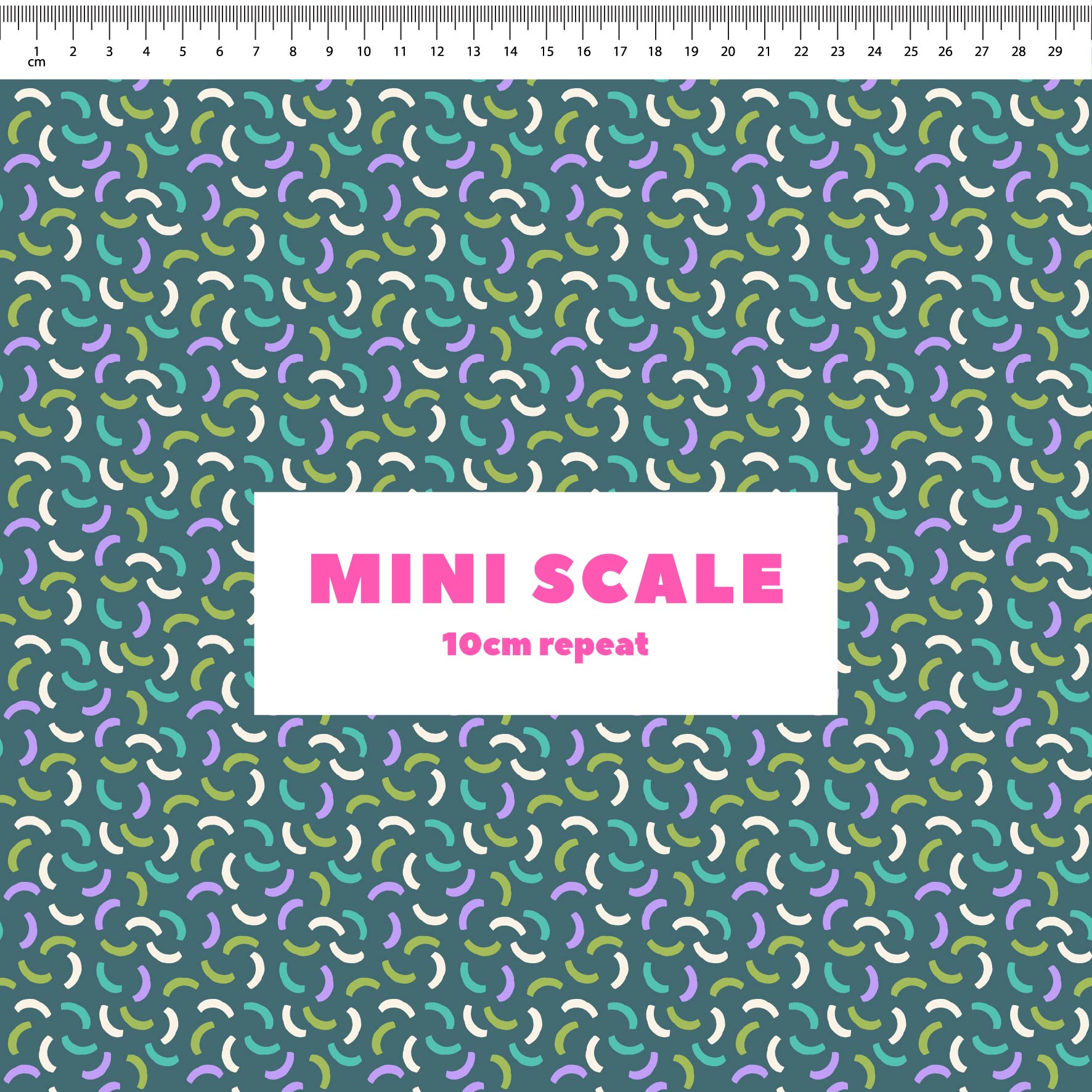 Smiles on Repeat (Dusty Green) Preorder Fabric by New Kid Club