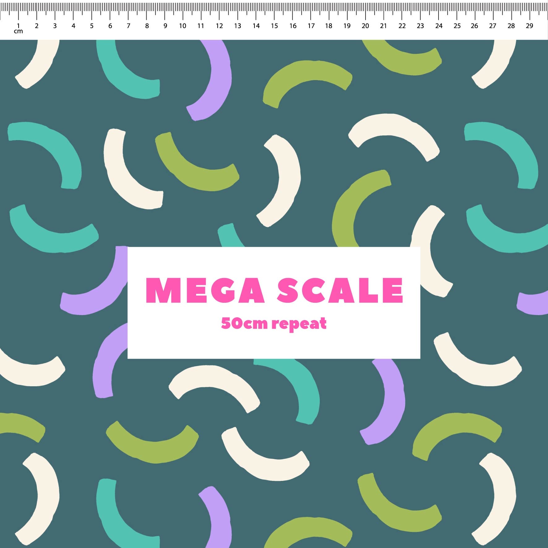 Smiles on Repeat (Dusty Green) Preorder Fabric by New Kid Club