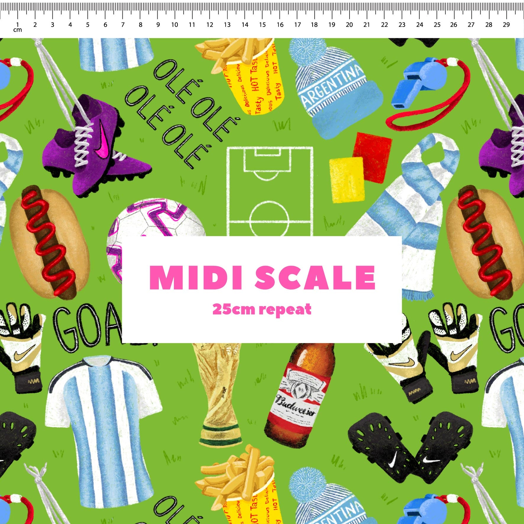 Preorder Fabric: FIFA (Argentina)