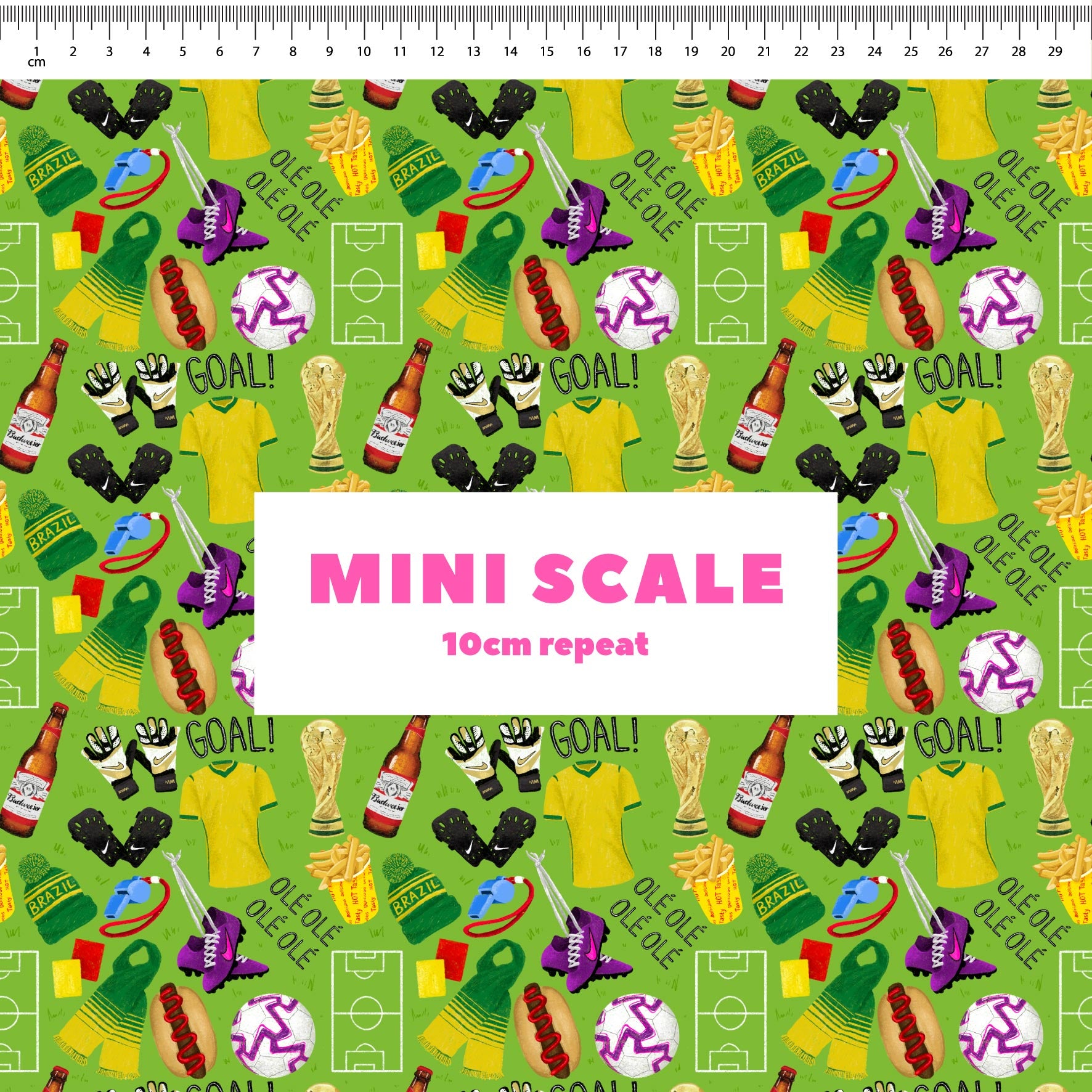 Preorder Fabric: FIFA (Brazil)