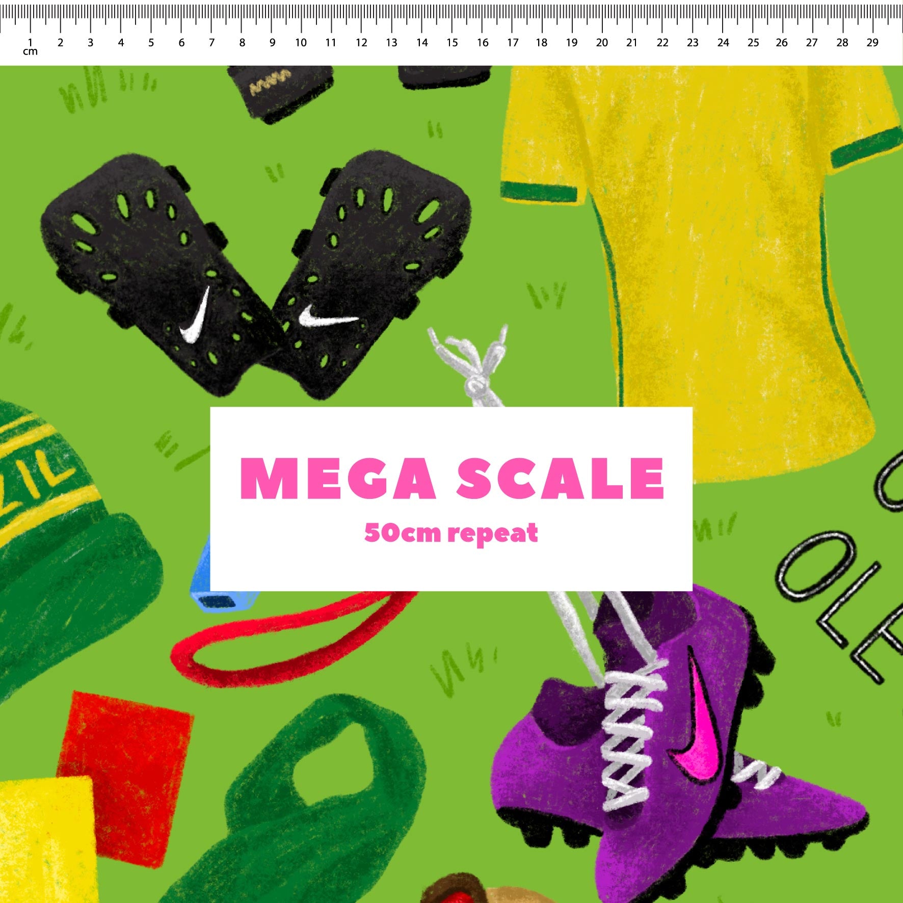 Preorder Fabric: FIFA (Brazil)