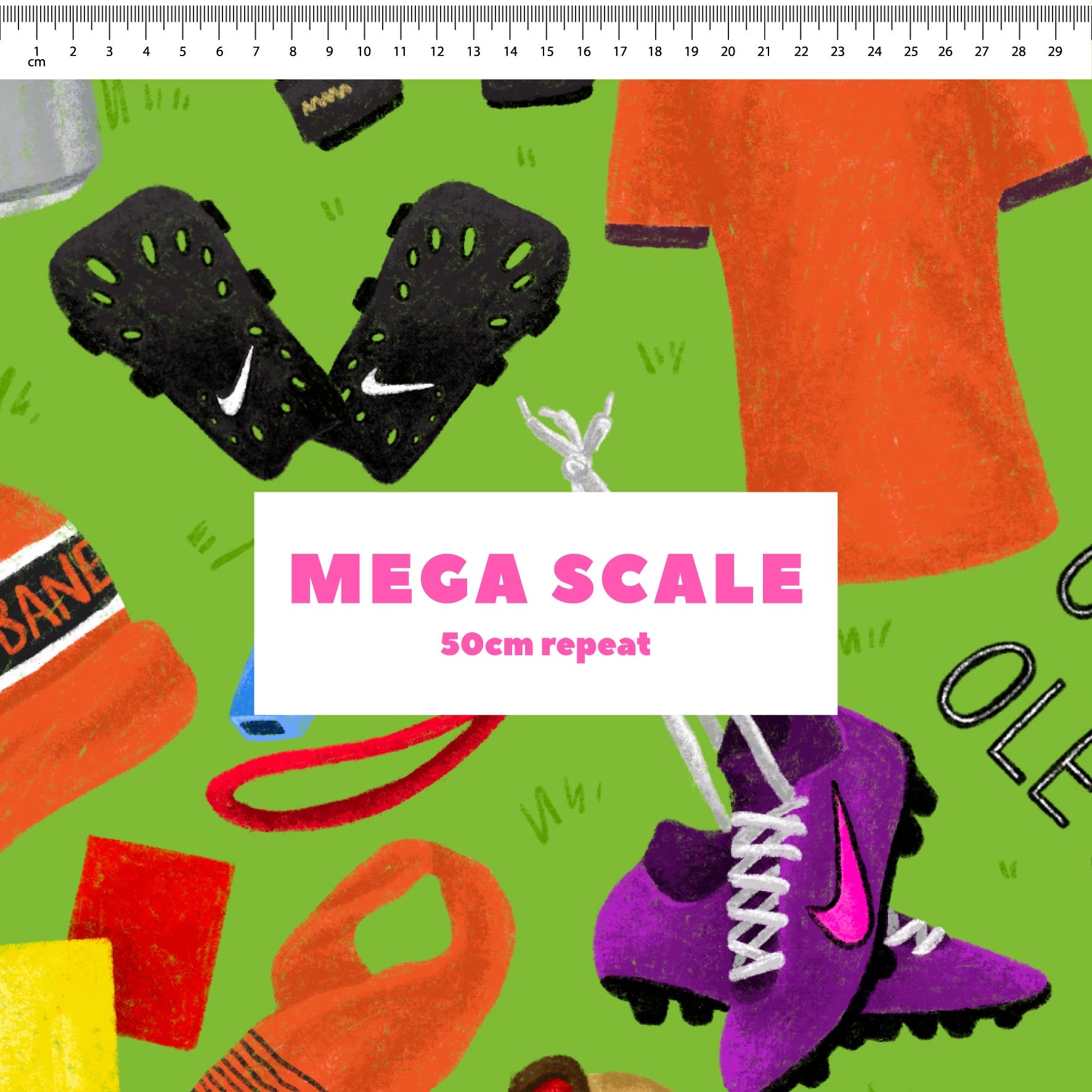Preorder Fabric: A-League (Brisbane Roar)