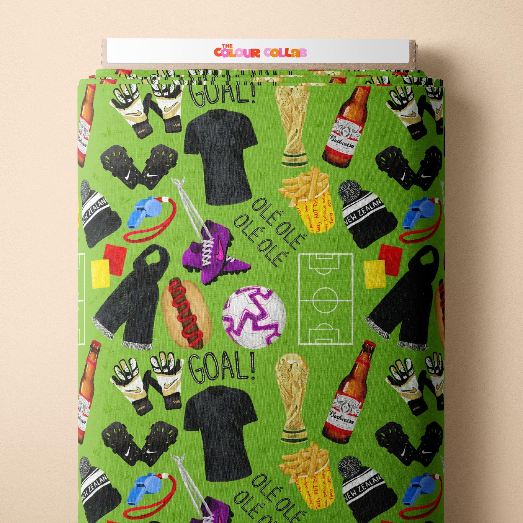 Preorder Fabric: FIFA (New Zealand)