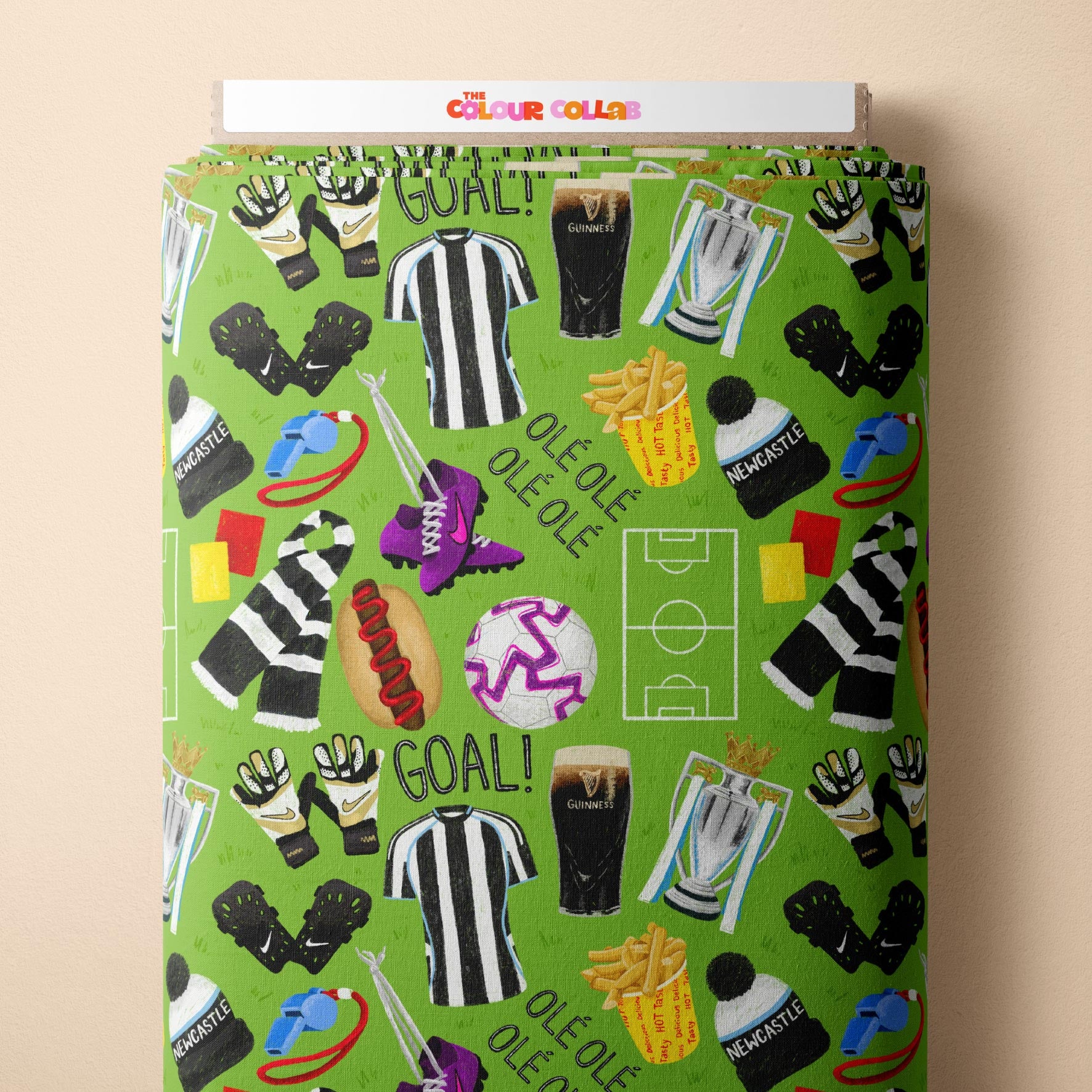 Preorder Fabric: Premier League (Newcastle City)