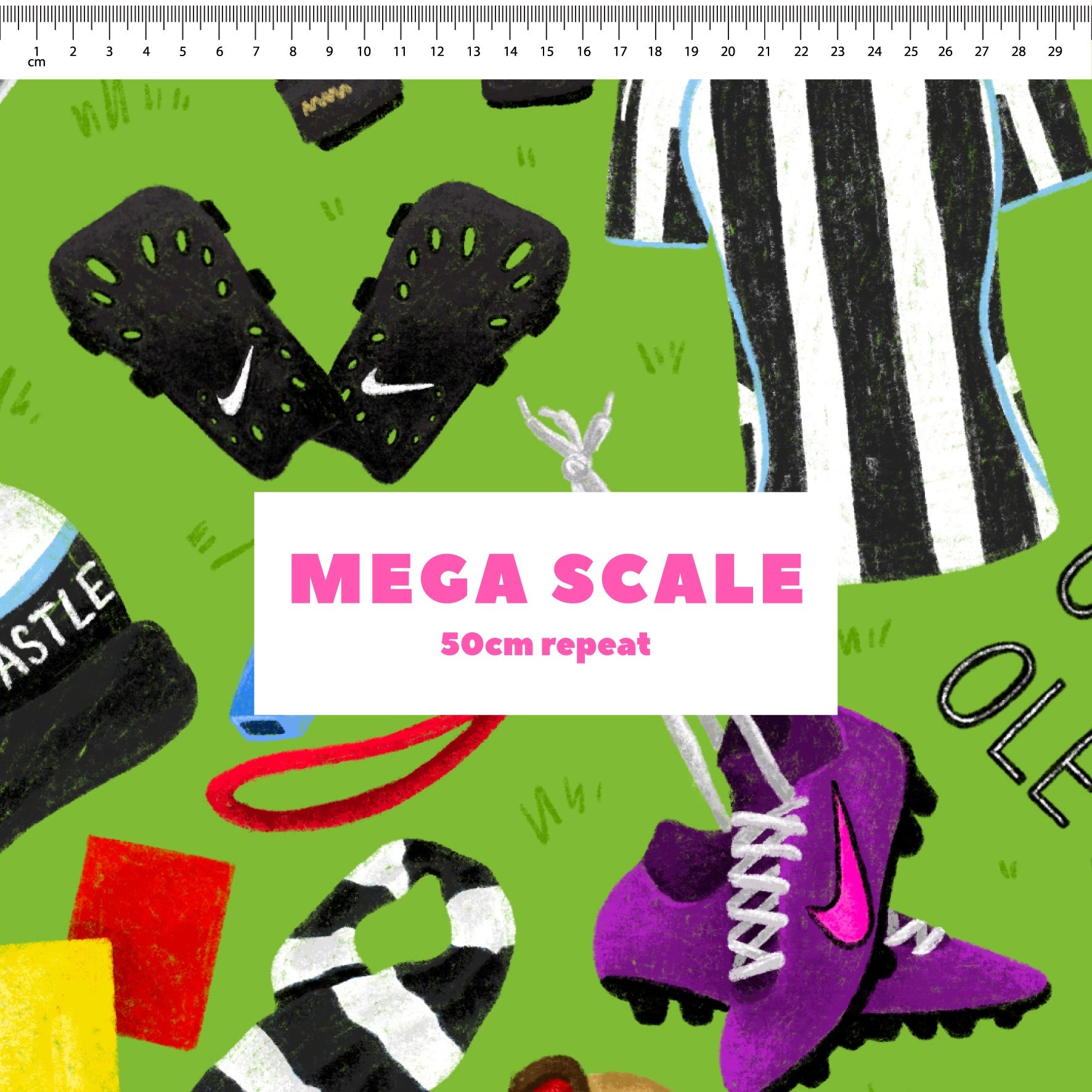 Preorder Fabric: Premier League (Newcastle City)
