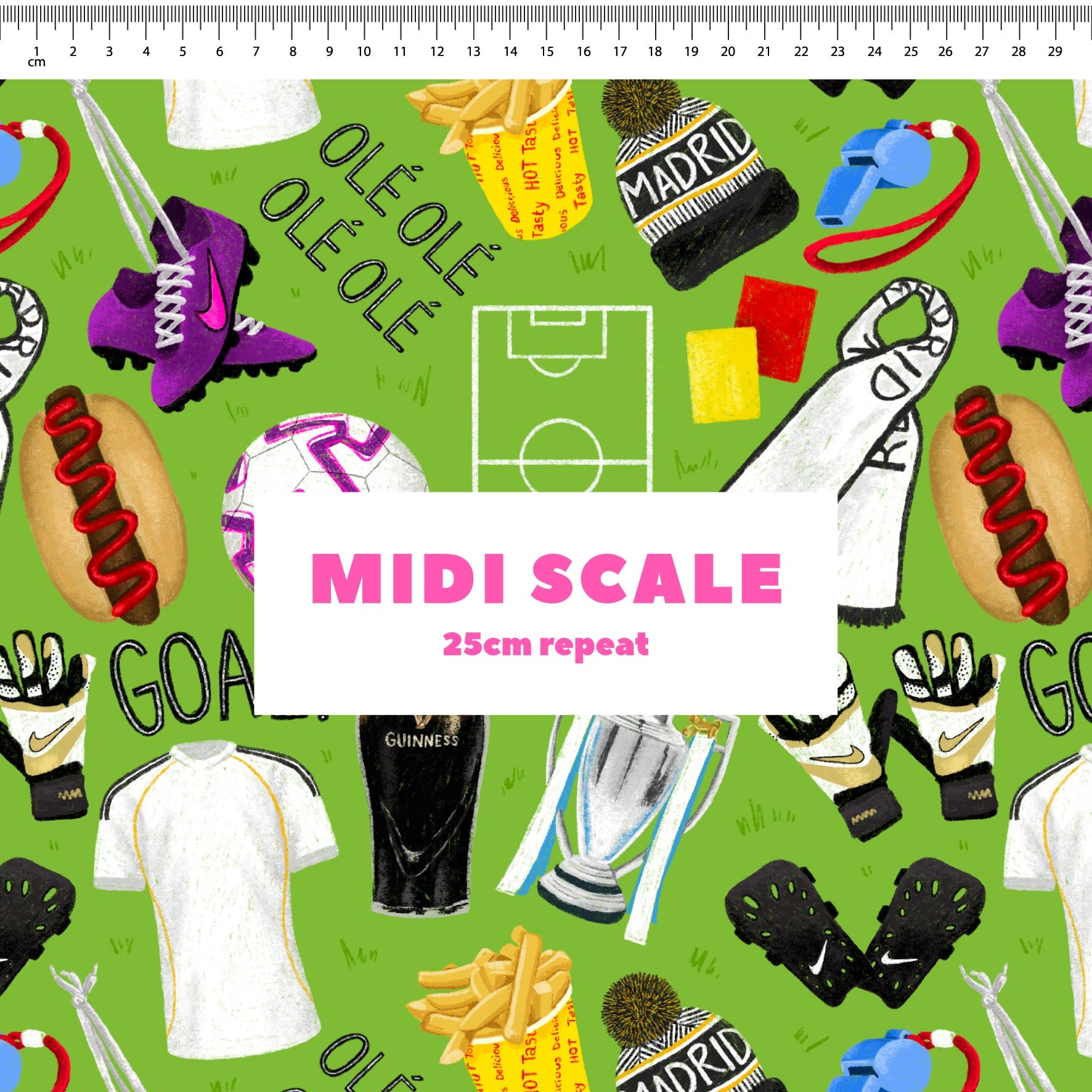 Preorder Fabric: Premier League (Real Madrid)