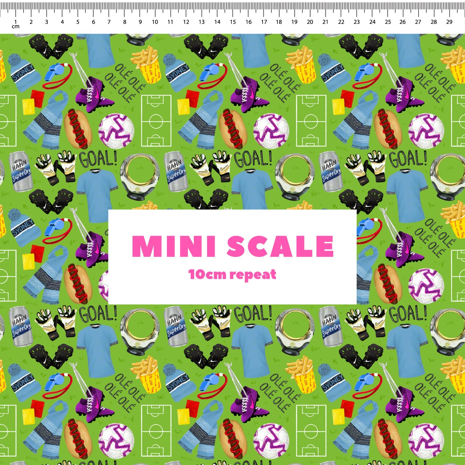 Preorder Fabric: A League (Sydney)