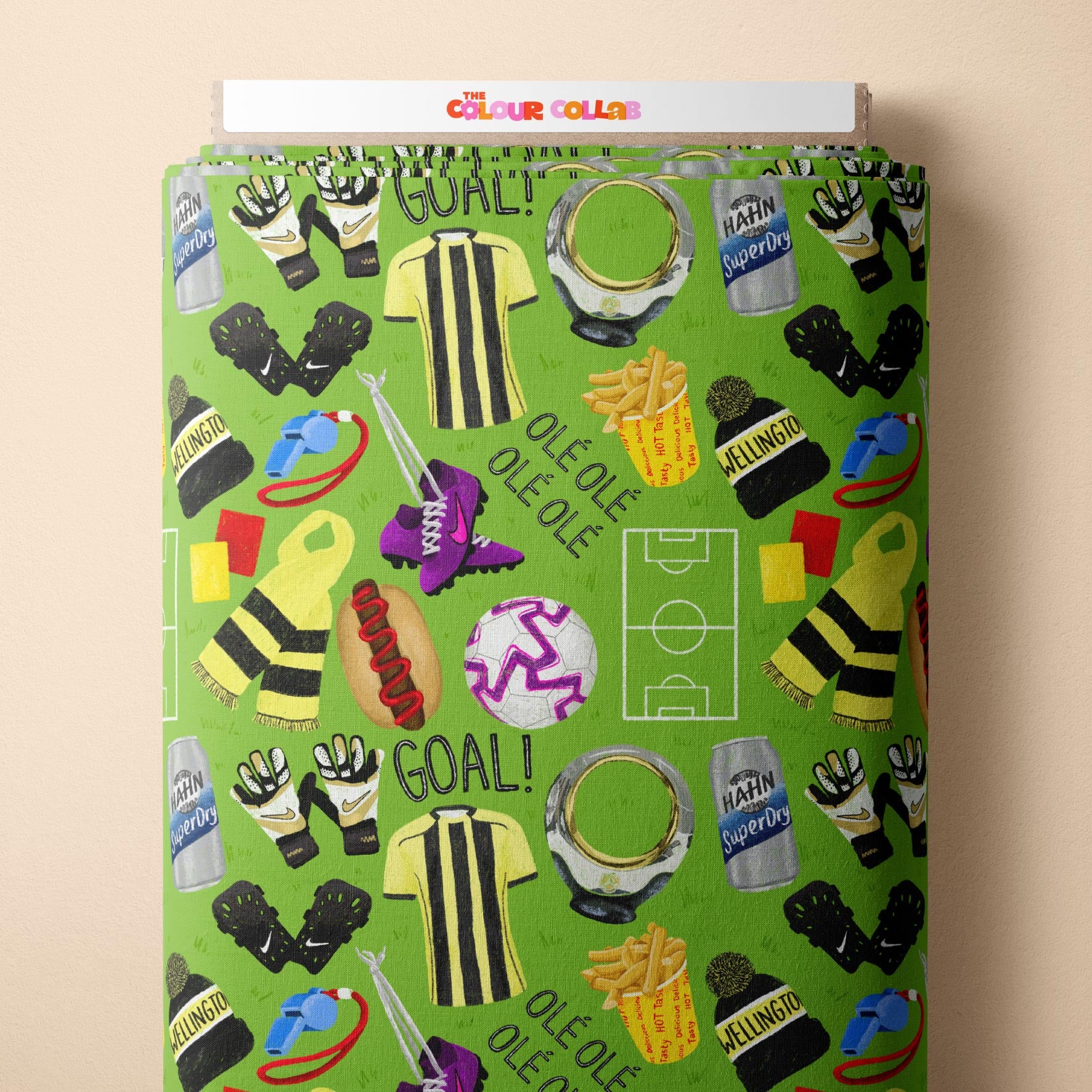 Preorder Fabric: A League (Wellington Pheonix)