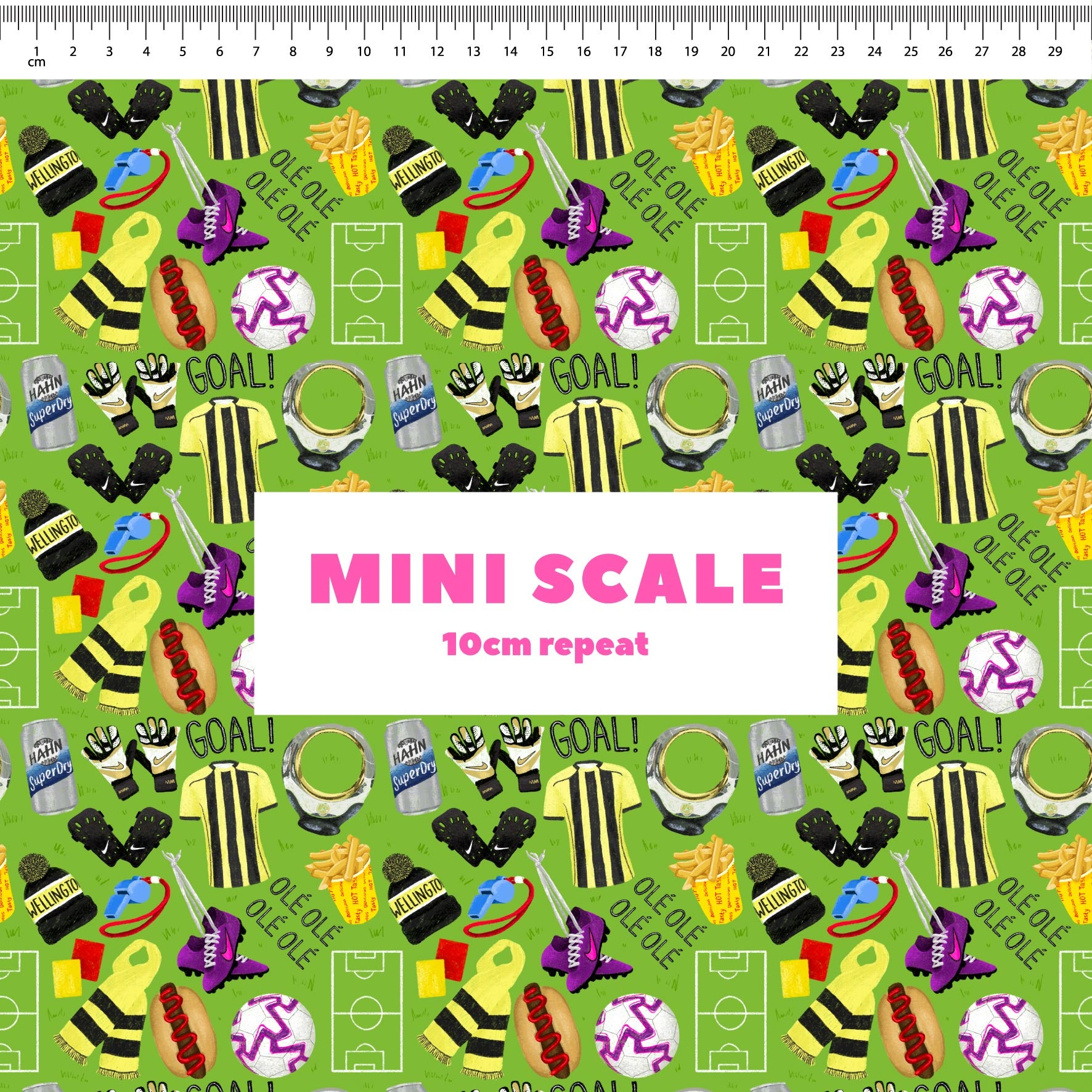Preorder Fabric: A League (Wellington Pheonix)