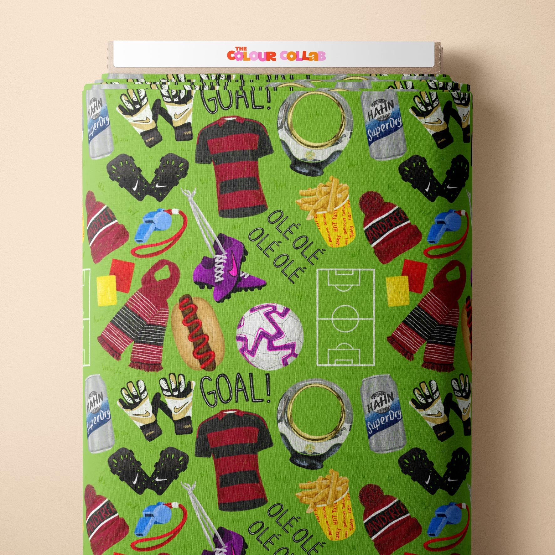 Preorder Fabric: A League (Western Sydney Wanderers)