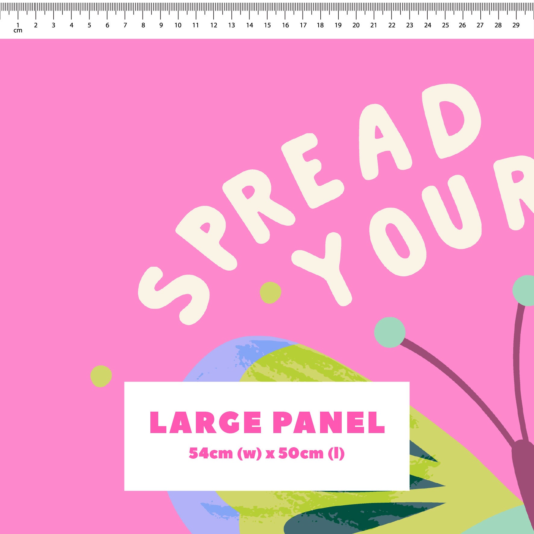 Spread Your Wings (Pink) Panel Preorder Fabric by New Kid Club