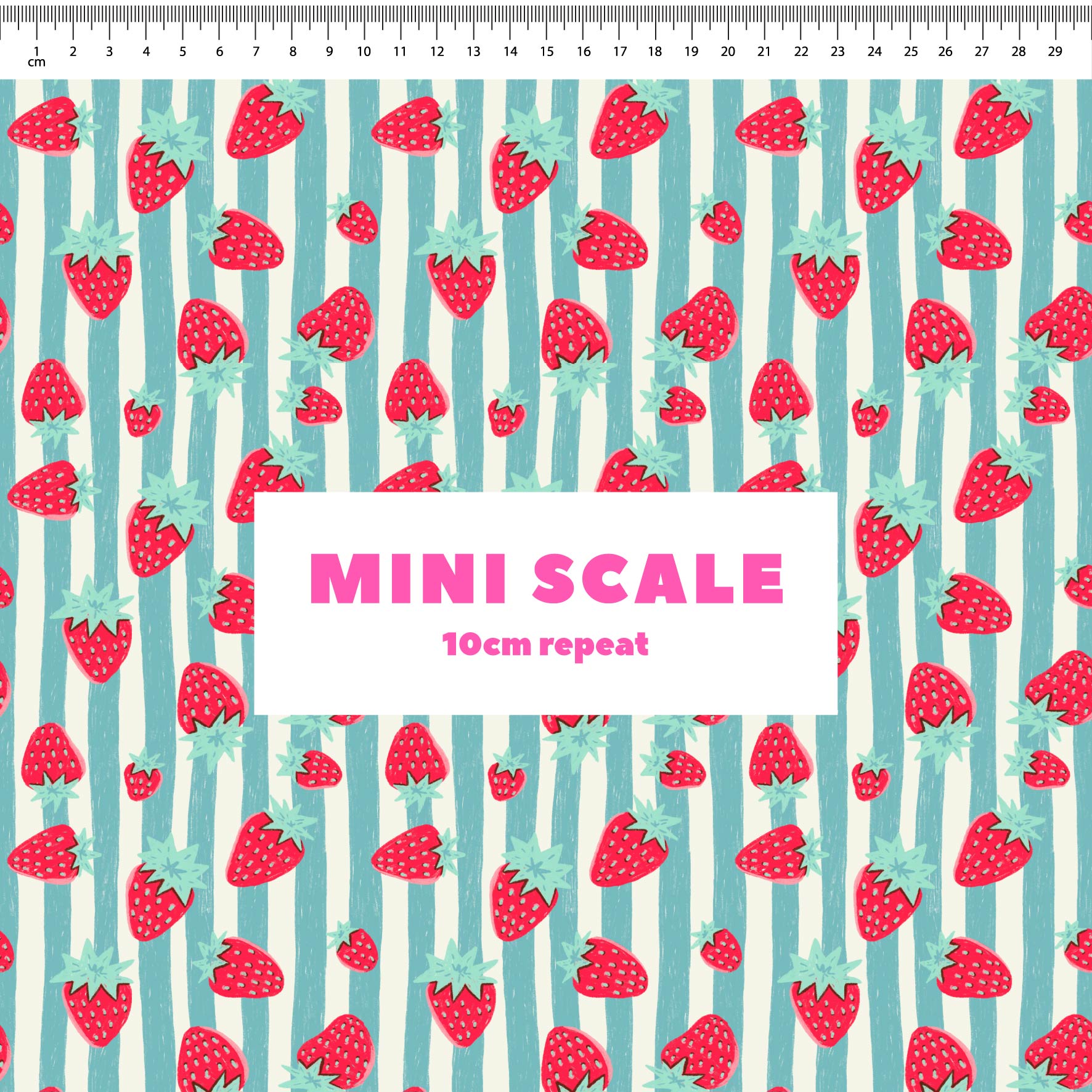 Preorder: Strawberry Stripes (Green)