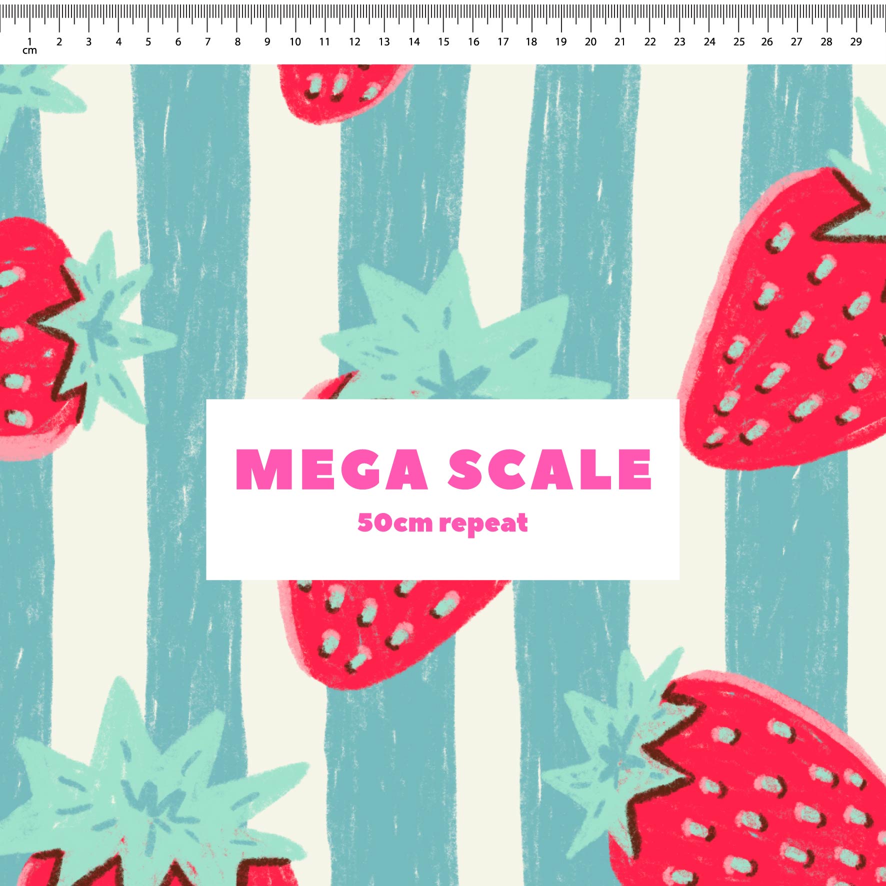 Preorder: Strawberry Stripes (Green)