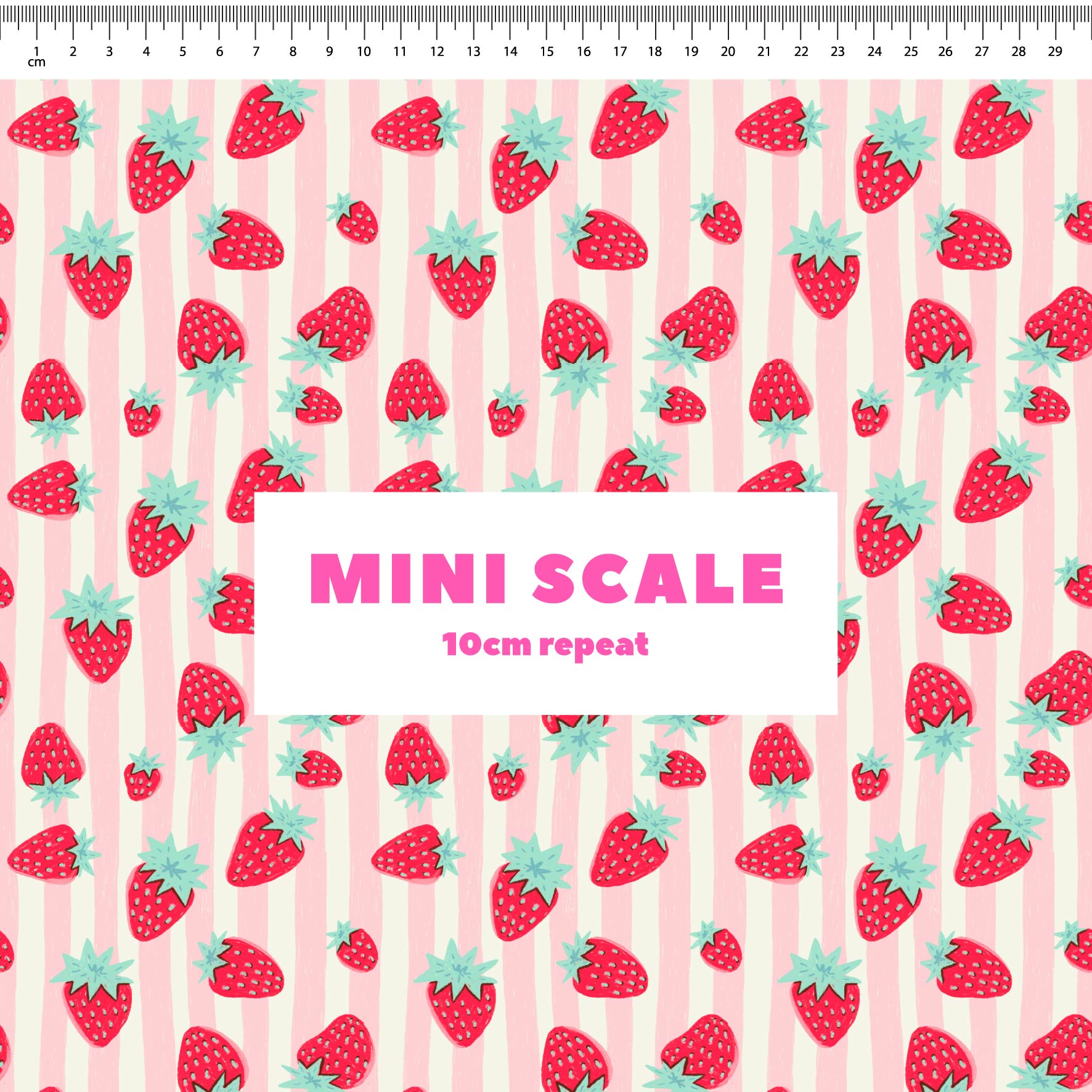 Preorder: Strawberry Stripes (Pink)